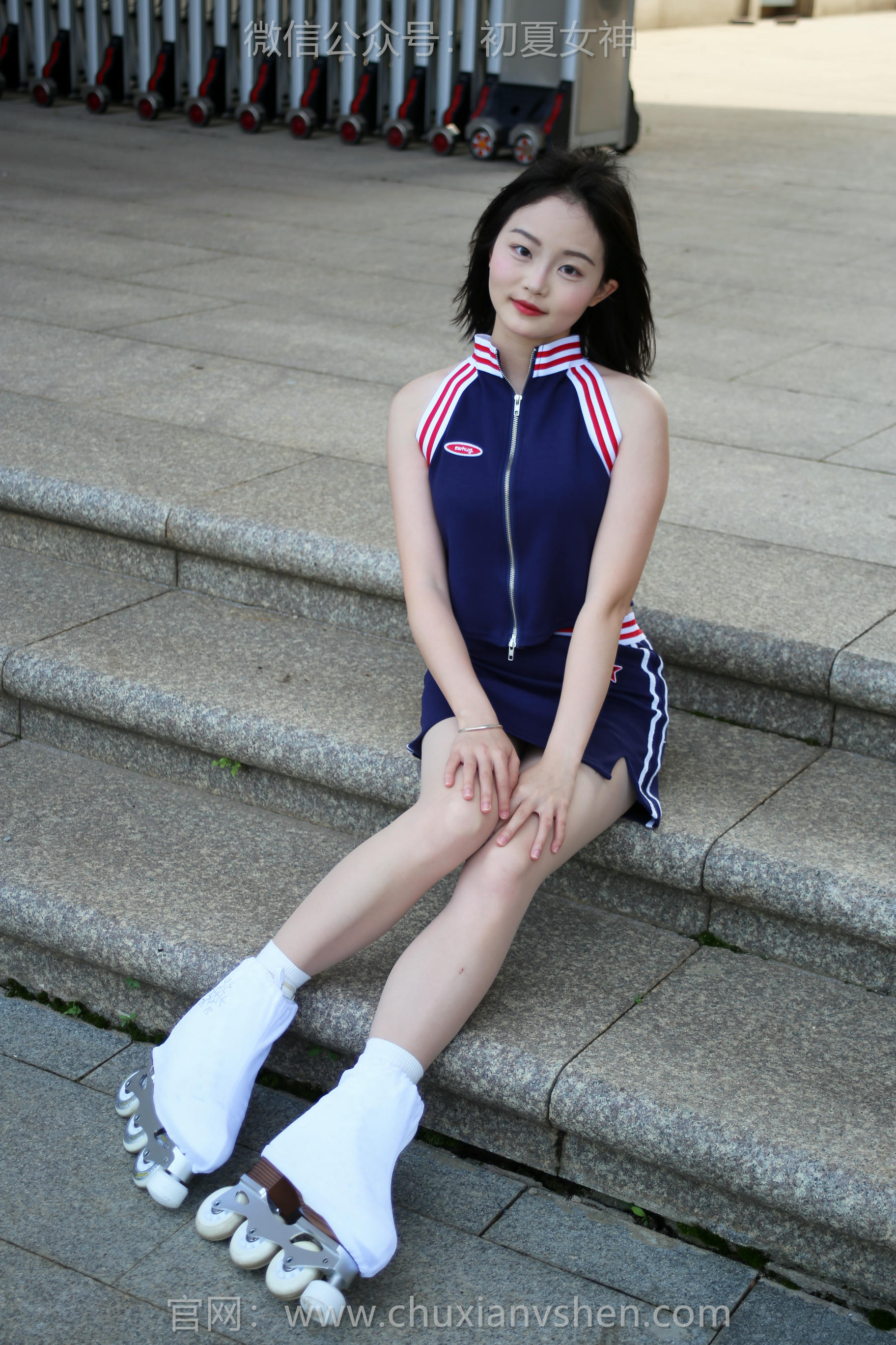 初夏女神 NO.228 双双 溜冰女孩 [140P1V 4.88GB]_第2集