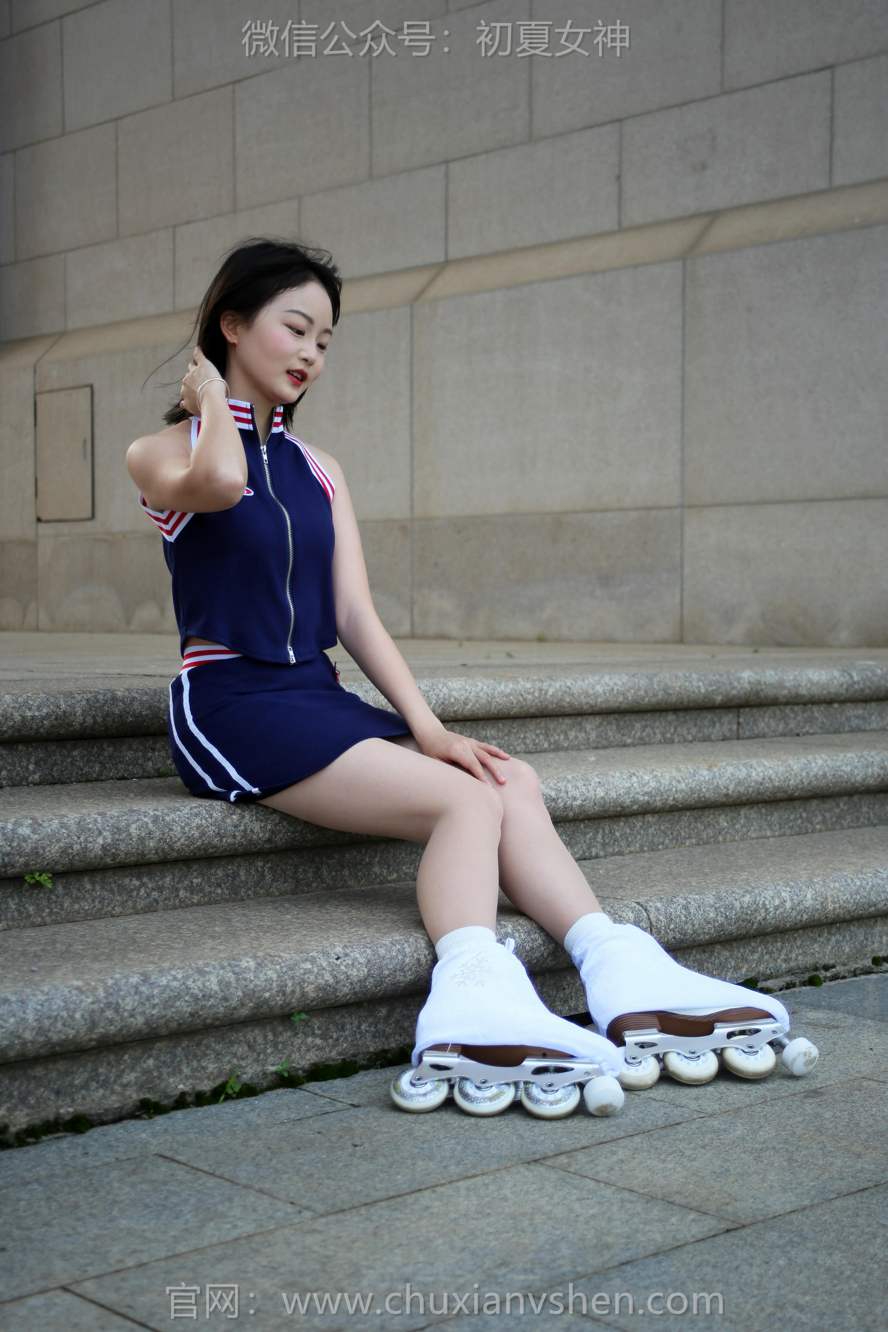 初夏女神 NO.228 双双 溜冰女孩 [140P1V 4.88GB]_第2集