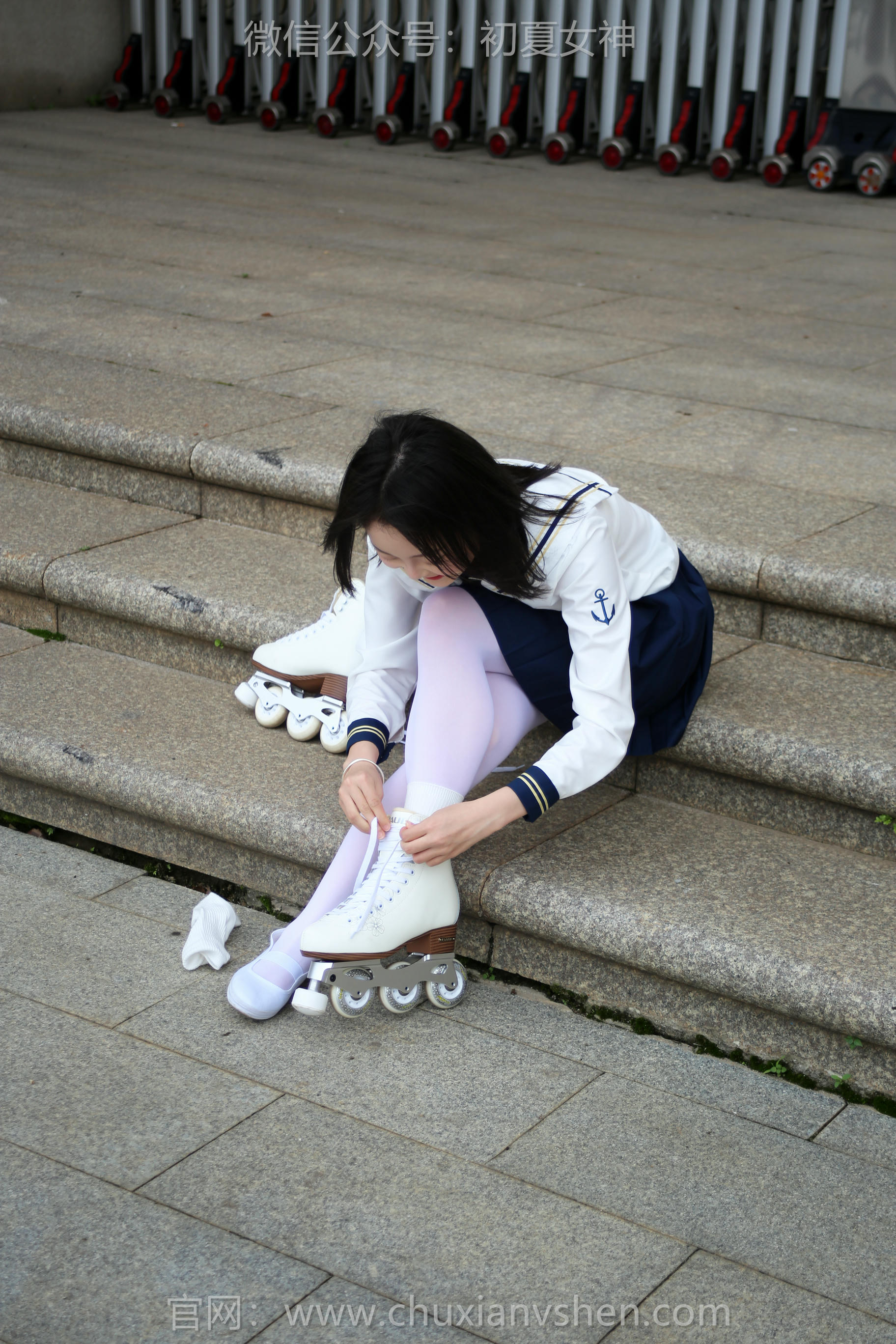 初夏女神 NO.228 双双 溜冰女孩 [140P1V 4.88GB]_第4集