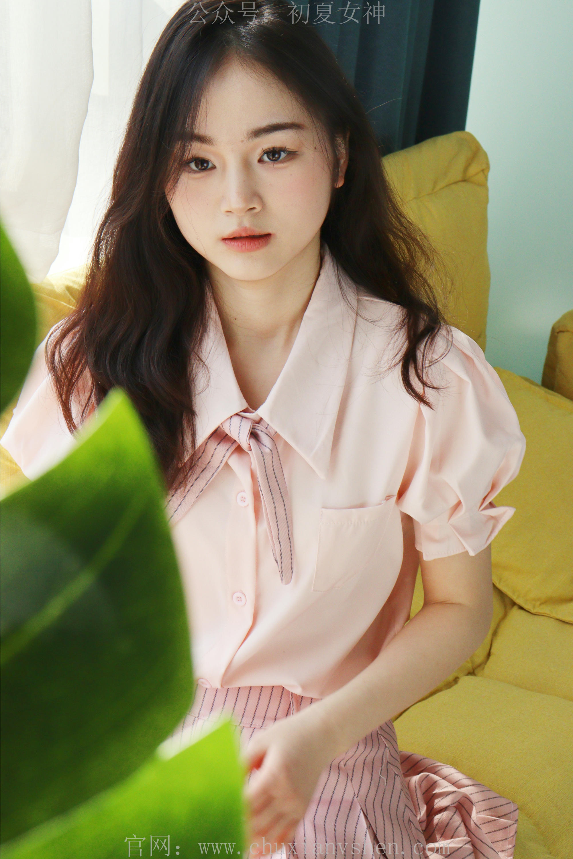 初夏女神 NO.230 十一~粉色S码休闲JK搭白色高跟鞋 [97P1V 6.40 GB]_第1集