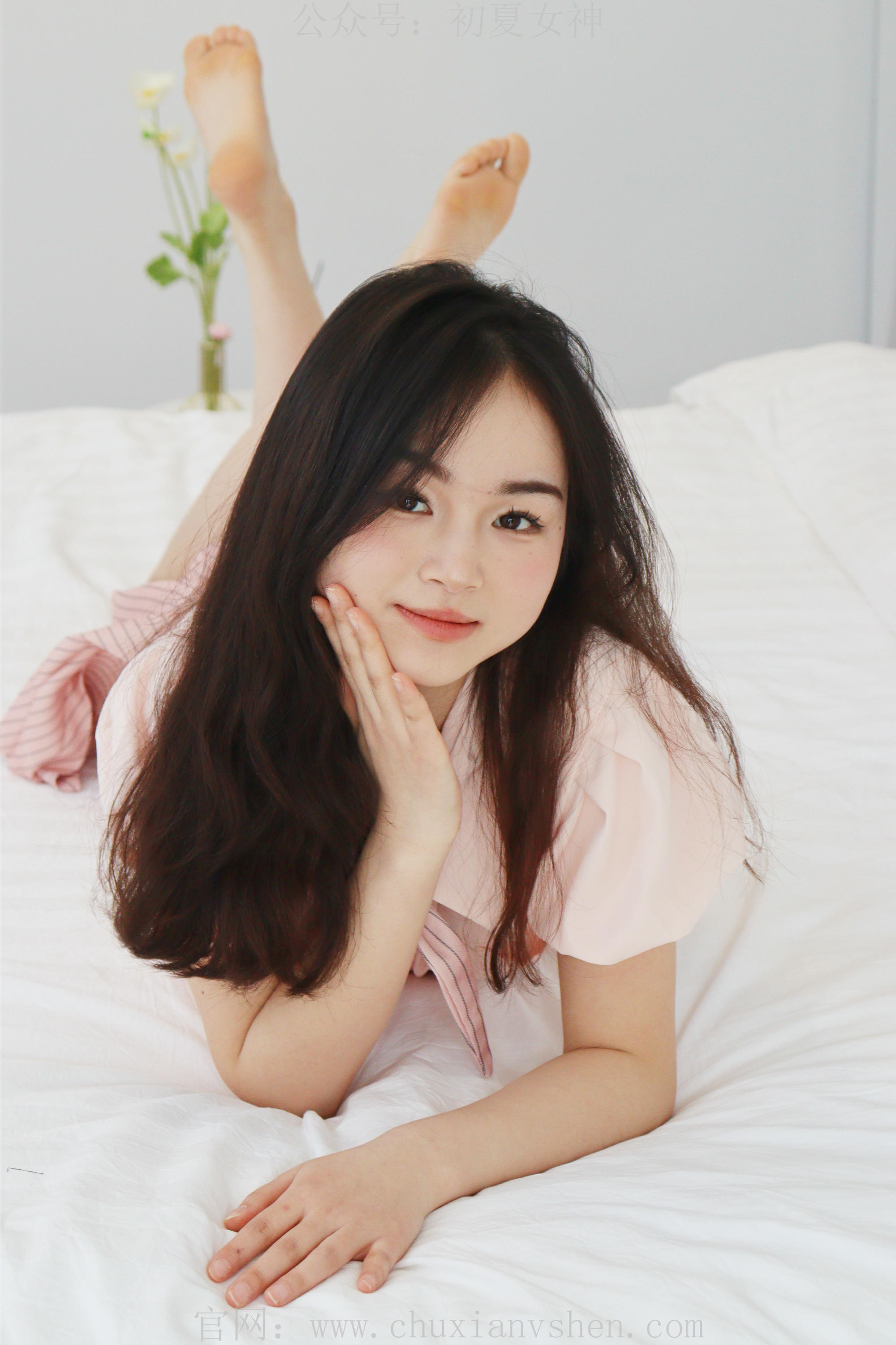 初夏女神 NO.230 十一~粉色S码休闲JK搭白色高跟鞋 [97P1V 6.40 GB]_第4集