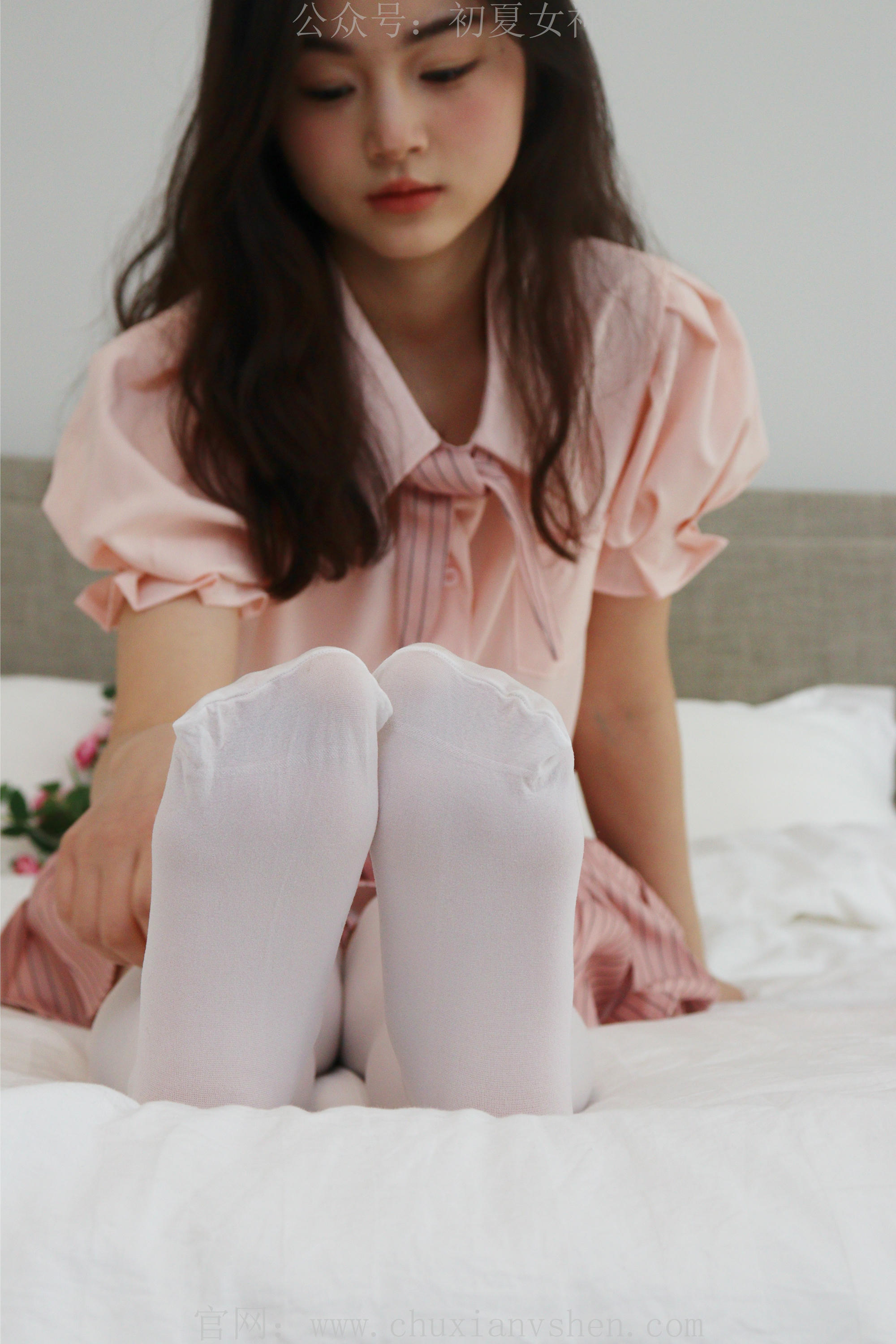 初夏女神 NO.230 十一~粉色S码休闲JK搭白色高跟鞋 [97P1V 6.40 GB]_第5集