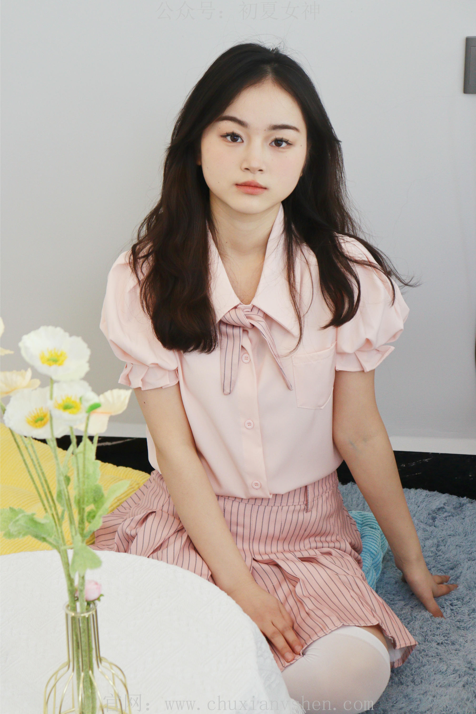 初夏女神 NO.230 十一~粉色S码休闲JK搭白色高跟鞋 [97P1V 6.40 GB]_第5集