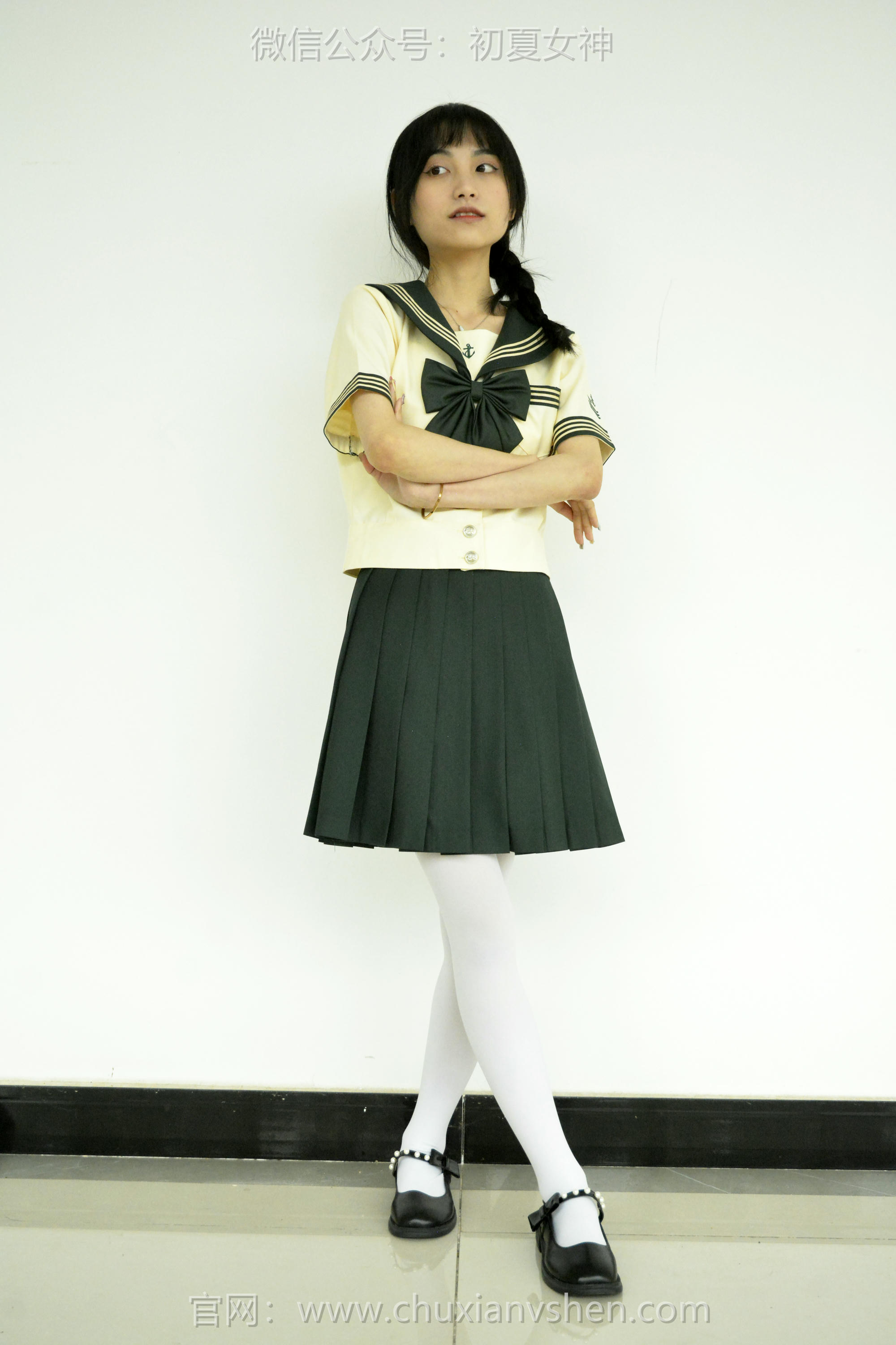 初夏女神 NO.237 柒柒~【绿色水手服】刚入手的水手服是时候展示一趟了 [140P1V 4.76 GB]_第2集