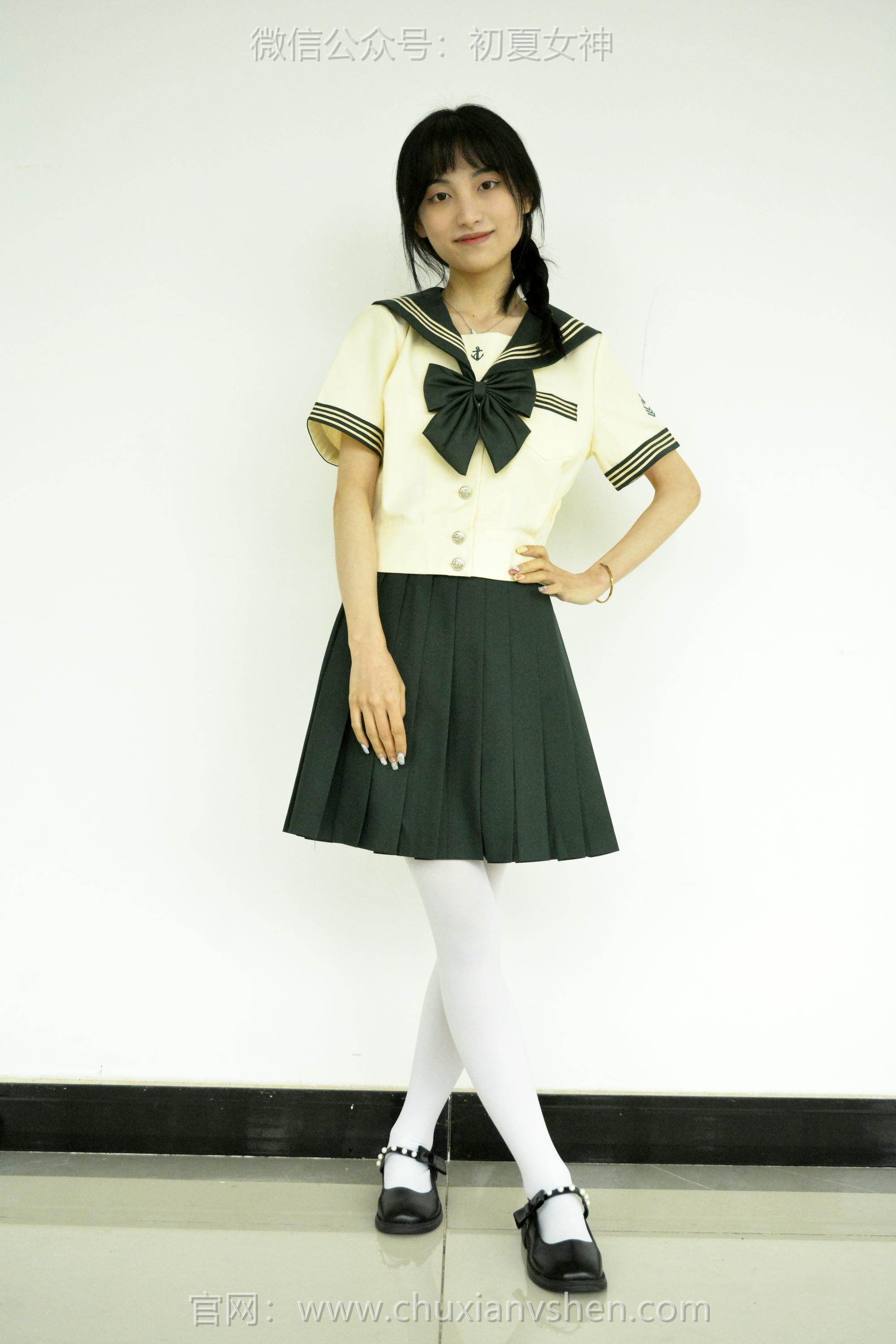 初夏女神 NO.237 柒柒~【绿色水手服】刚入手的水手服是时候展示一趟了 [140P1V 4.76 GB]_第2集