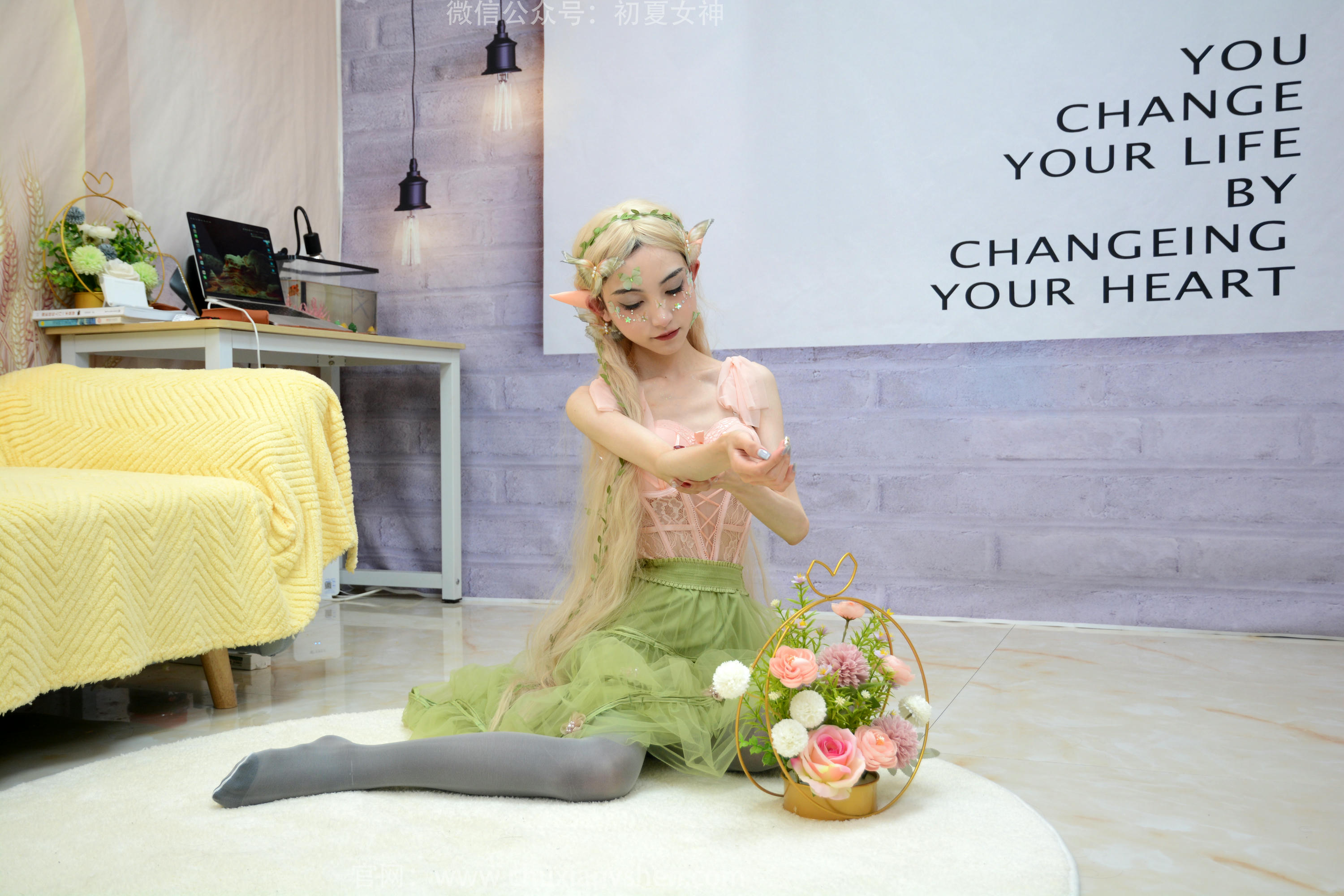 初夏女神 NO.245 柒柒~《精灵之光》今日我就是夜空中的小精灵 [90P1V 5.22GB]_第1集