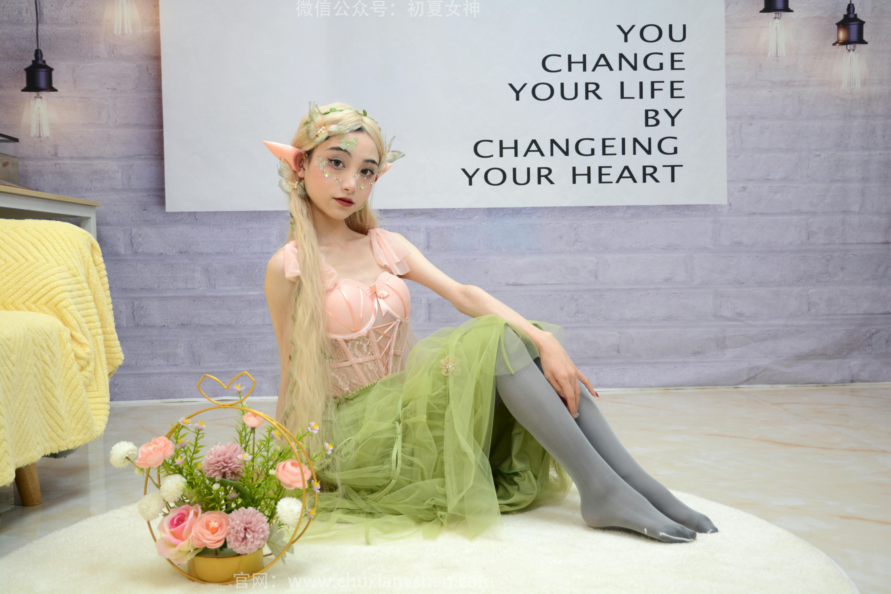 初夏女神 NO.245 柒柒~《精灵之光》今日我就是夜空中的小精灵 [90P1V 5.22GB]_第1集