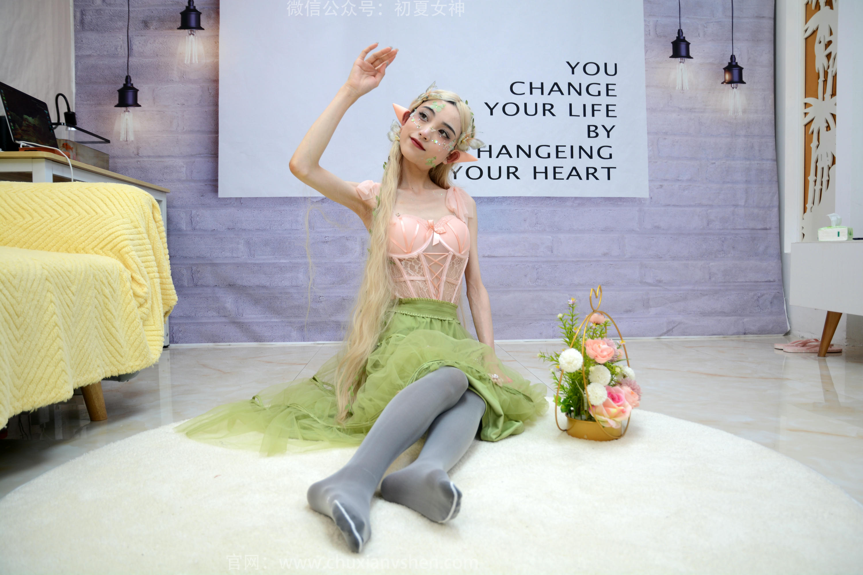 初夏女神 NO.245 柒柒~《精灵之光》今日我就是夜空中的小精灵 [90P1V 5.22GB]_第1集