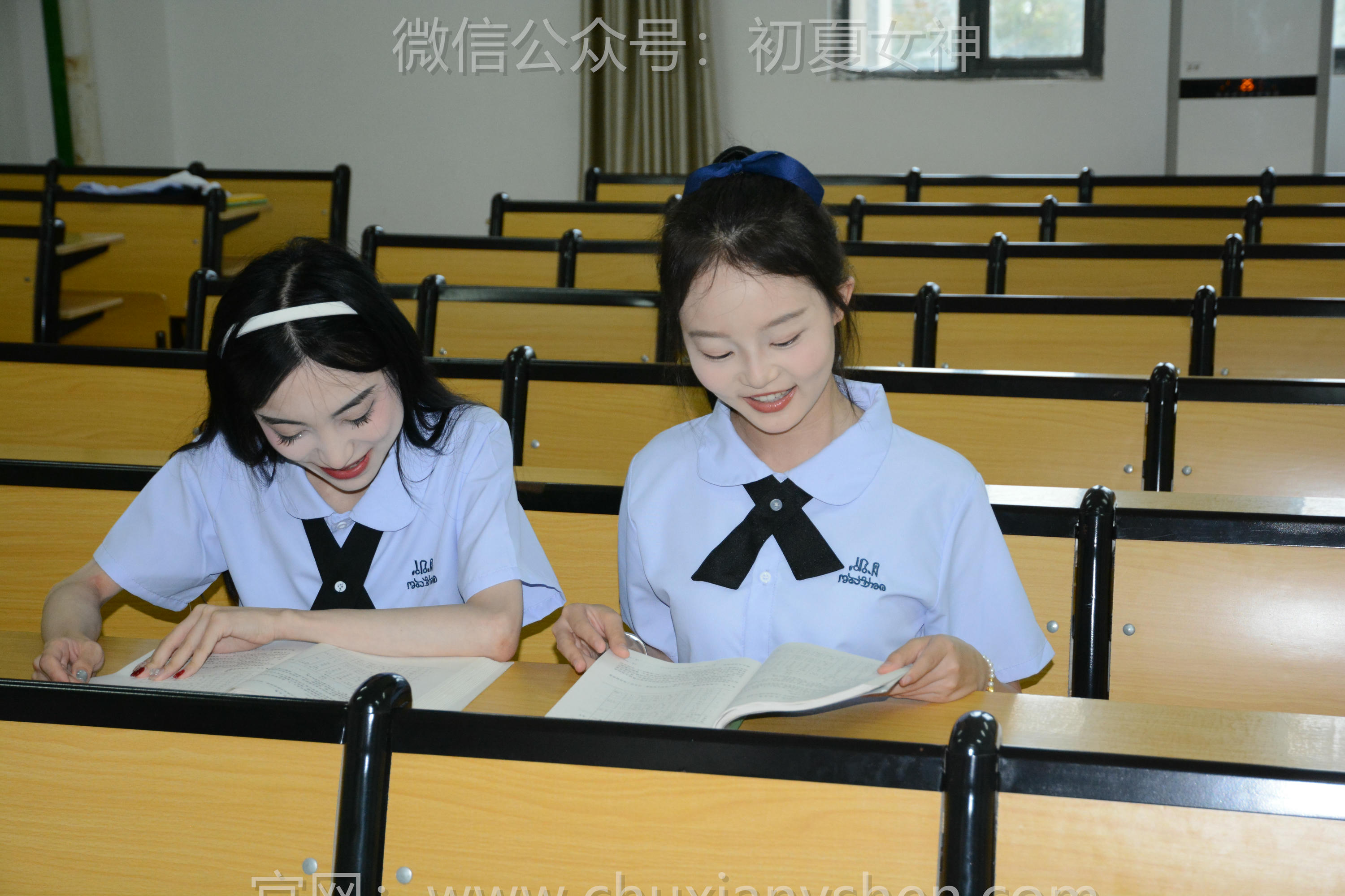 初夏女神 NO.247 柒柒、双双、环环~《学院之风》[110P1V 5.92GB]_第1集