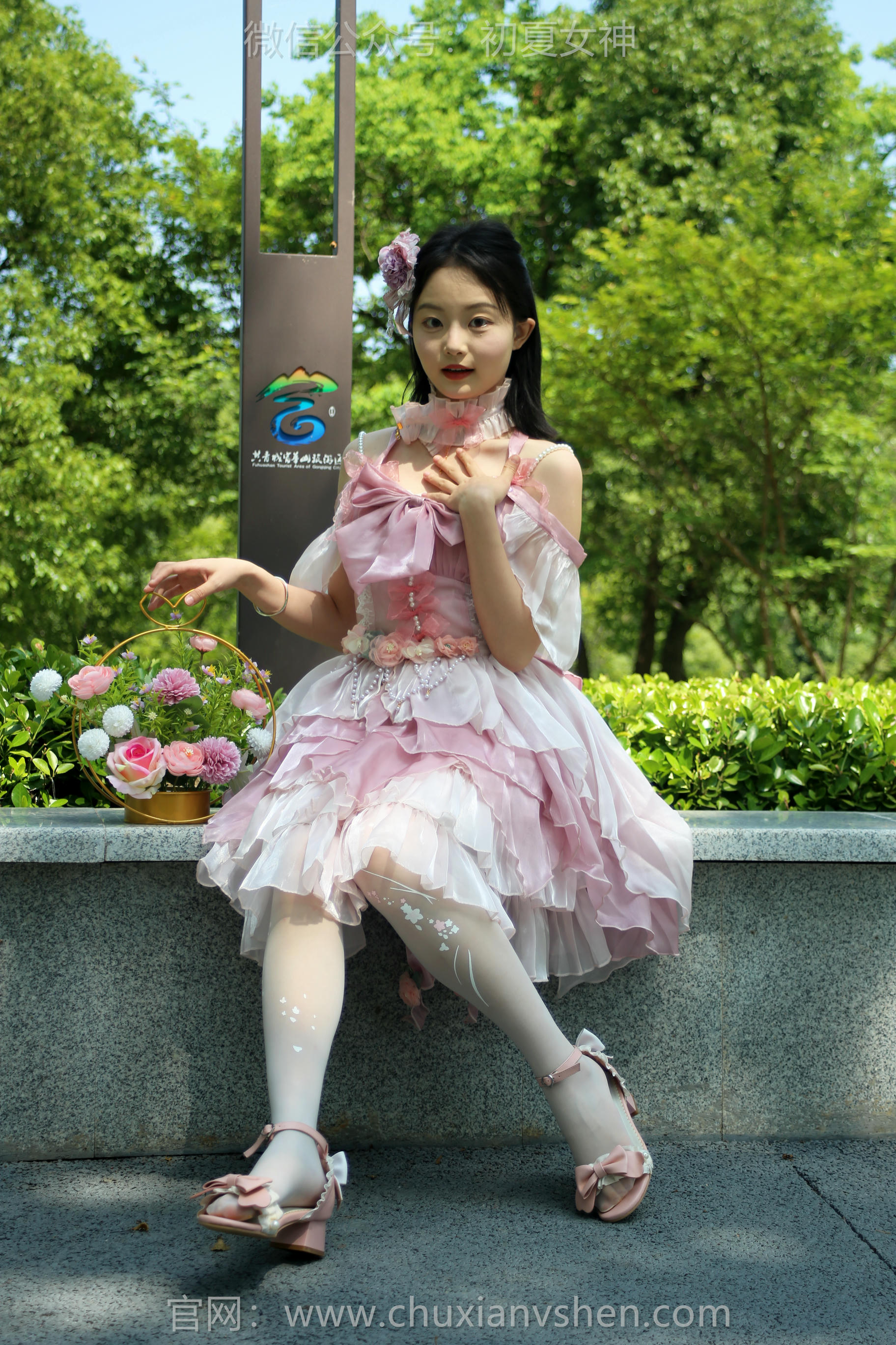 初夏女神 NO.249 双双 花仙子 [130P1V 5.56GB]_第2集