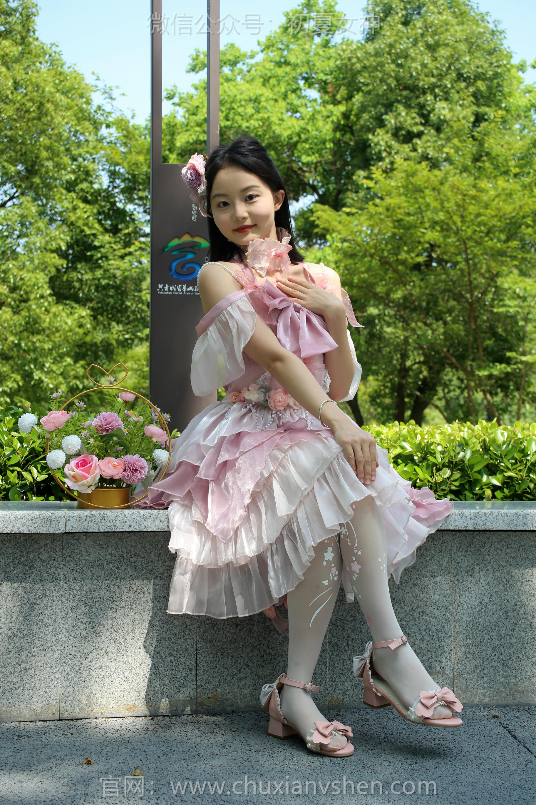 初夏女神 NO.249 双双 花仙子 [130P1V 5.56GB]_第2集