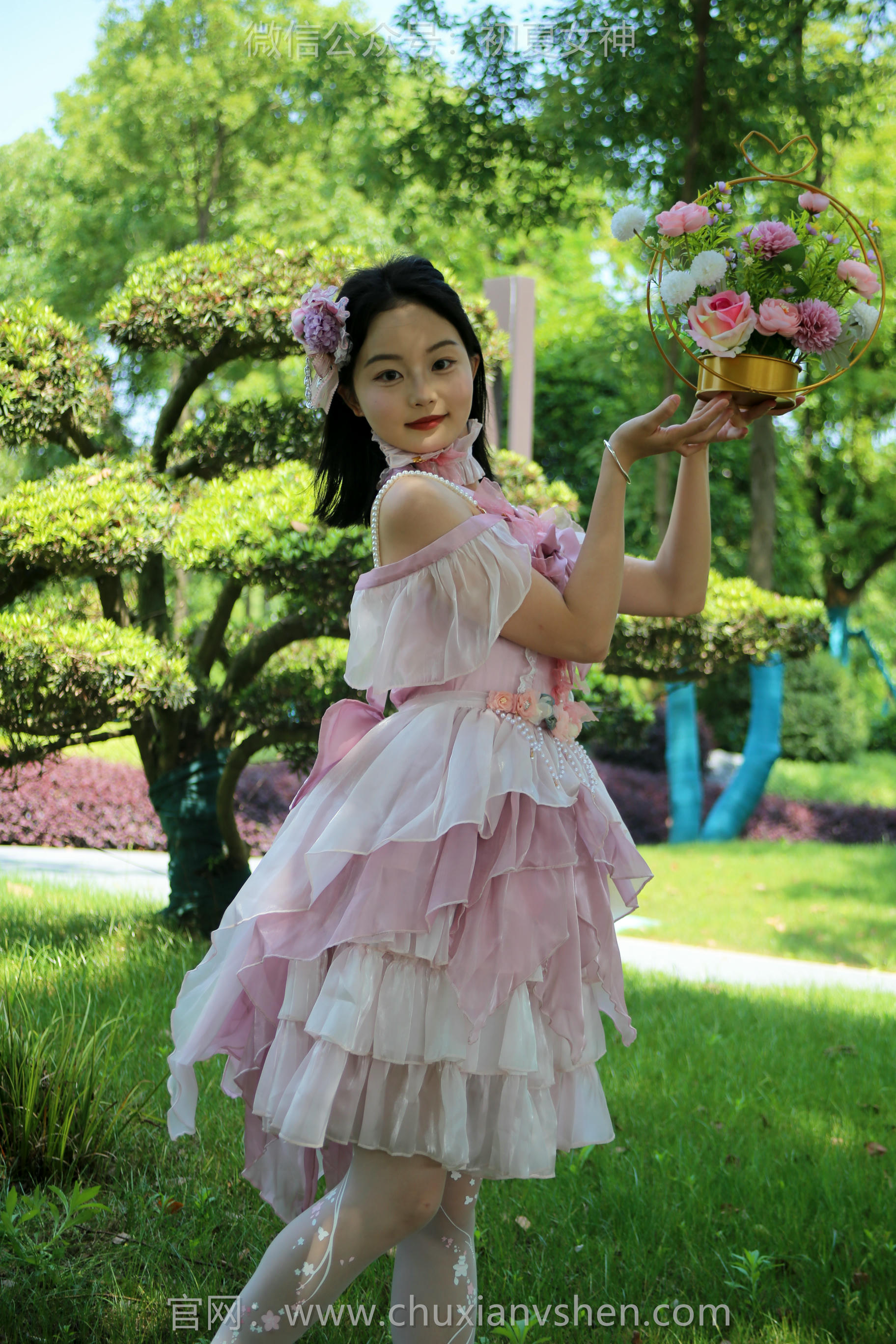 初夏女神 NO.249 双双 花仙子 [130P1V 5.56GB]_第4集