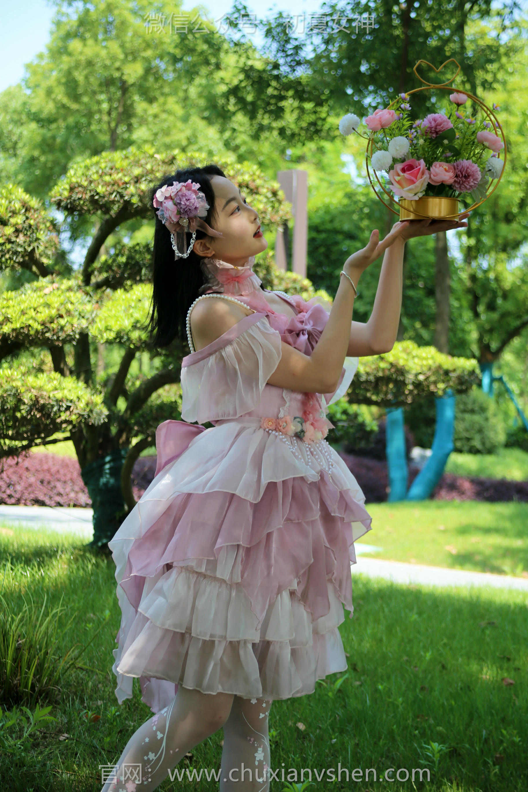 初夏女神 NO.249 双双 花仙子 [130P1V 5.56GB]_第4集