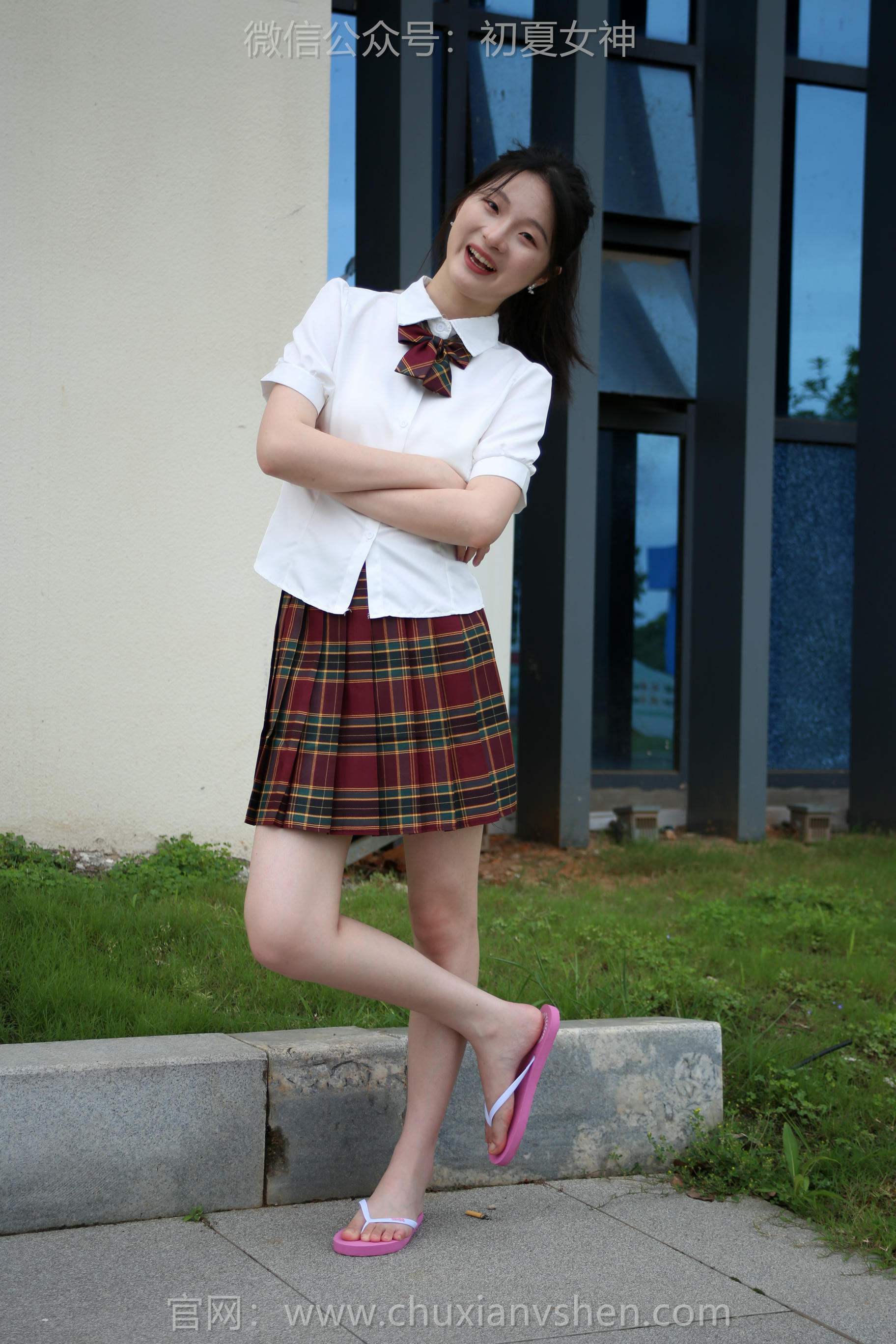 初夏女神 NO.251 安妮~【JK人字拖 [130P1V 4.99 GB]_第6集