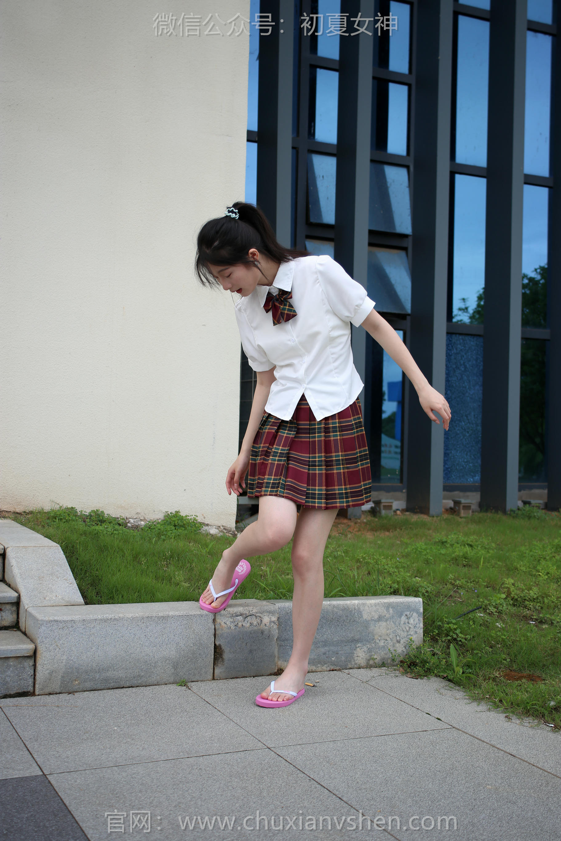 初夏女神 NO.251 安妮~【JK人字拖 [130P1V 4.99 GB]_第6集