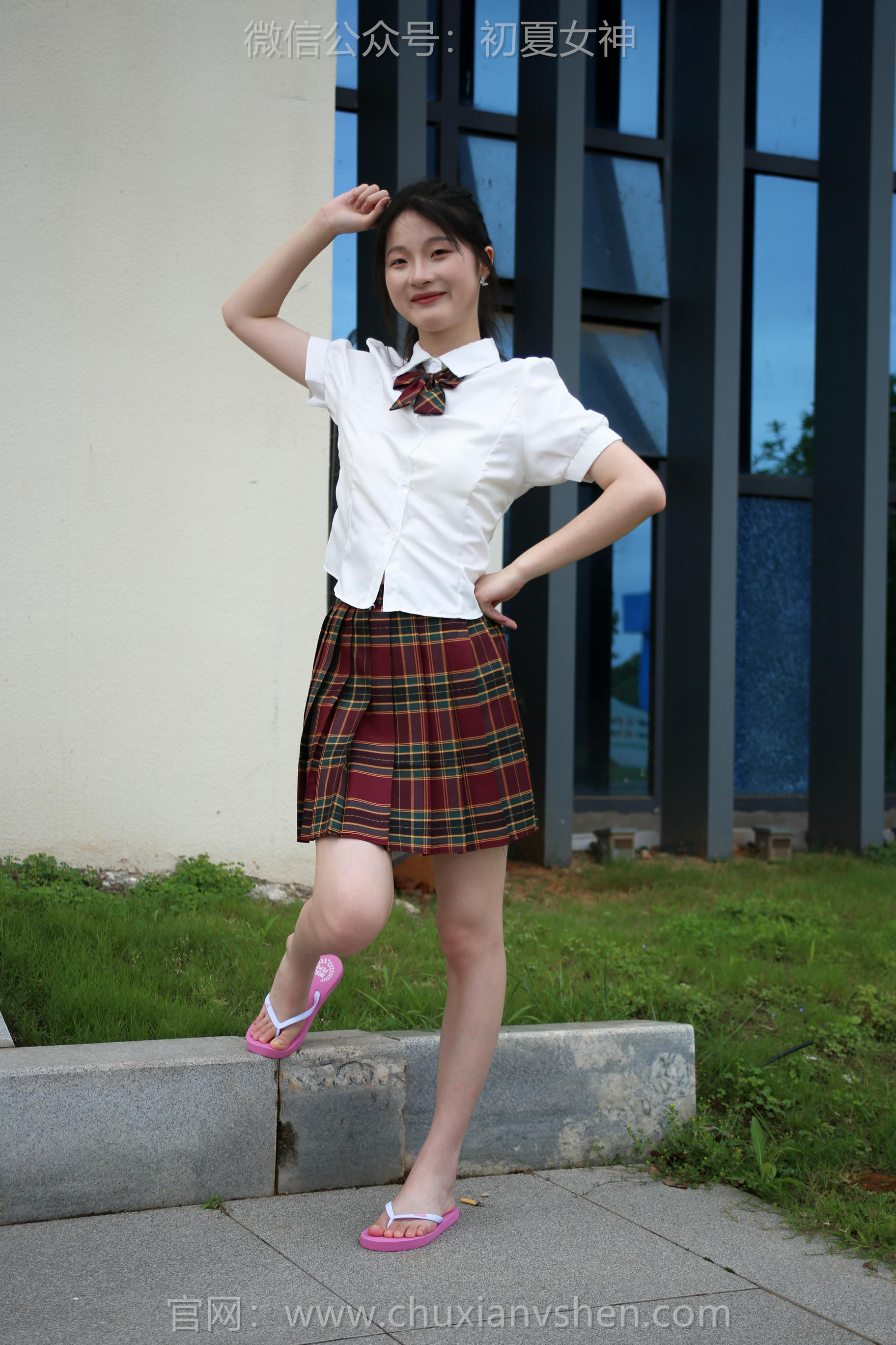 初夏女神 NO.251 安妮~【JK人字拖 [130P1V 4.99 GB]_第6集