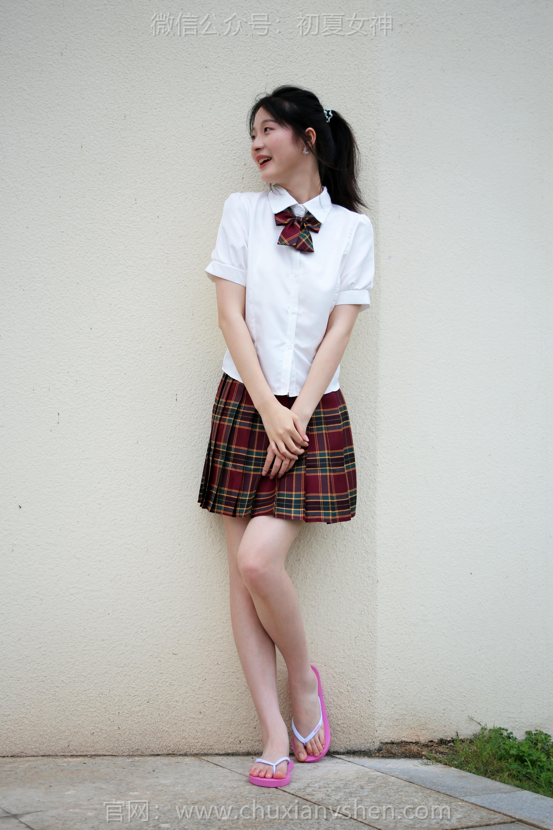 初夏女神 NO.251 安妮~【JK人字拖 [130P1V 4.99 GB]_第6集