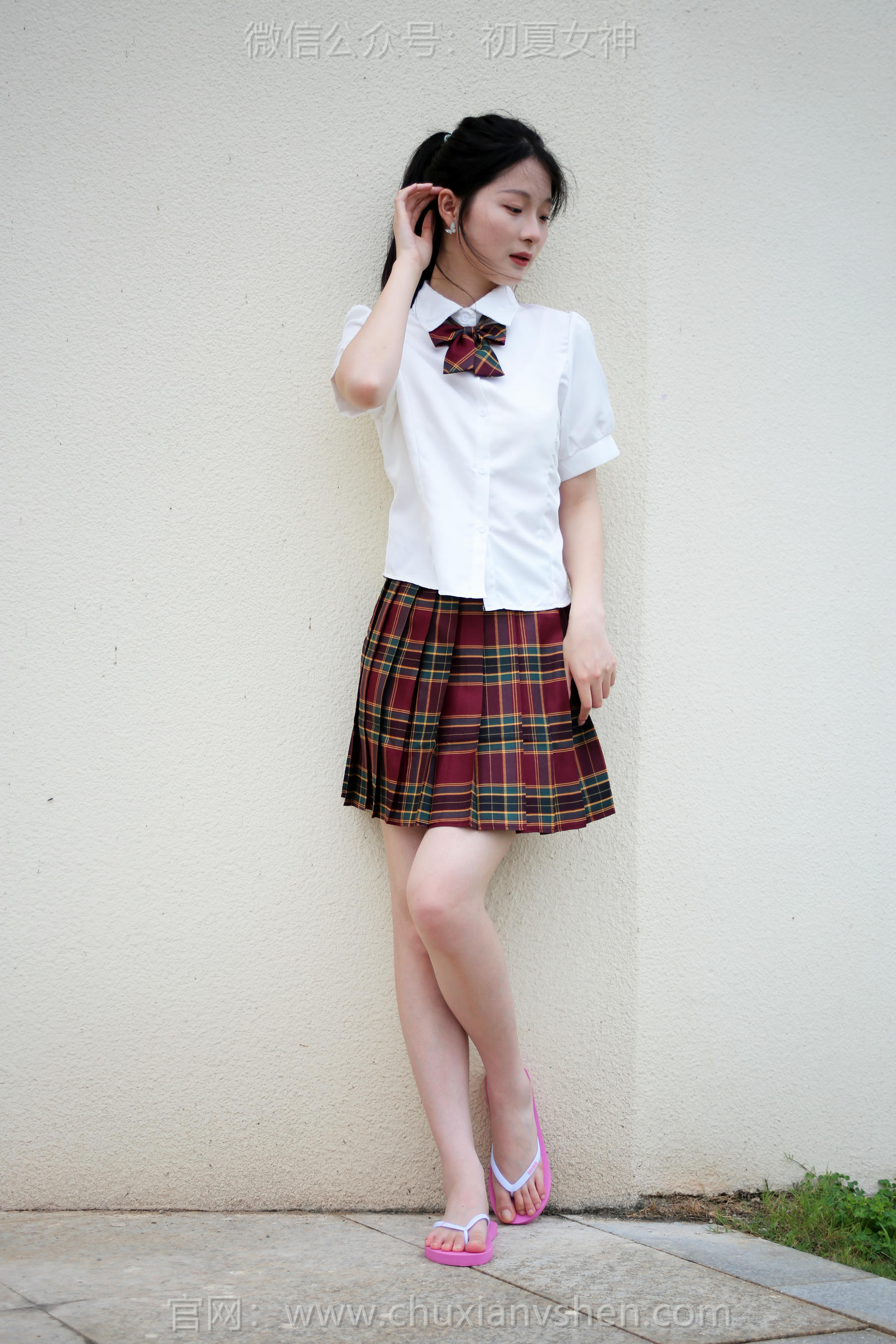 初夏女神 NO.251 安妮~【JK人字拖 [130P1V 4.99 GB]_第6集