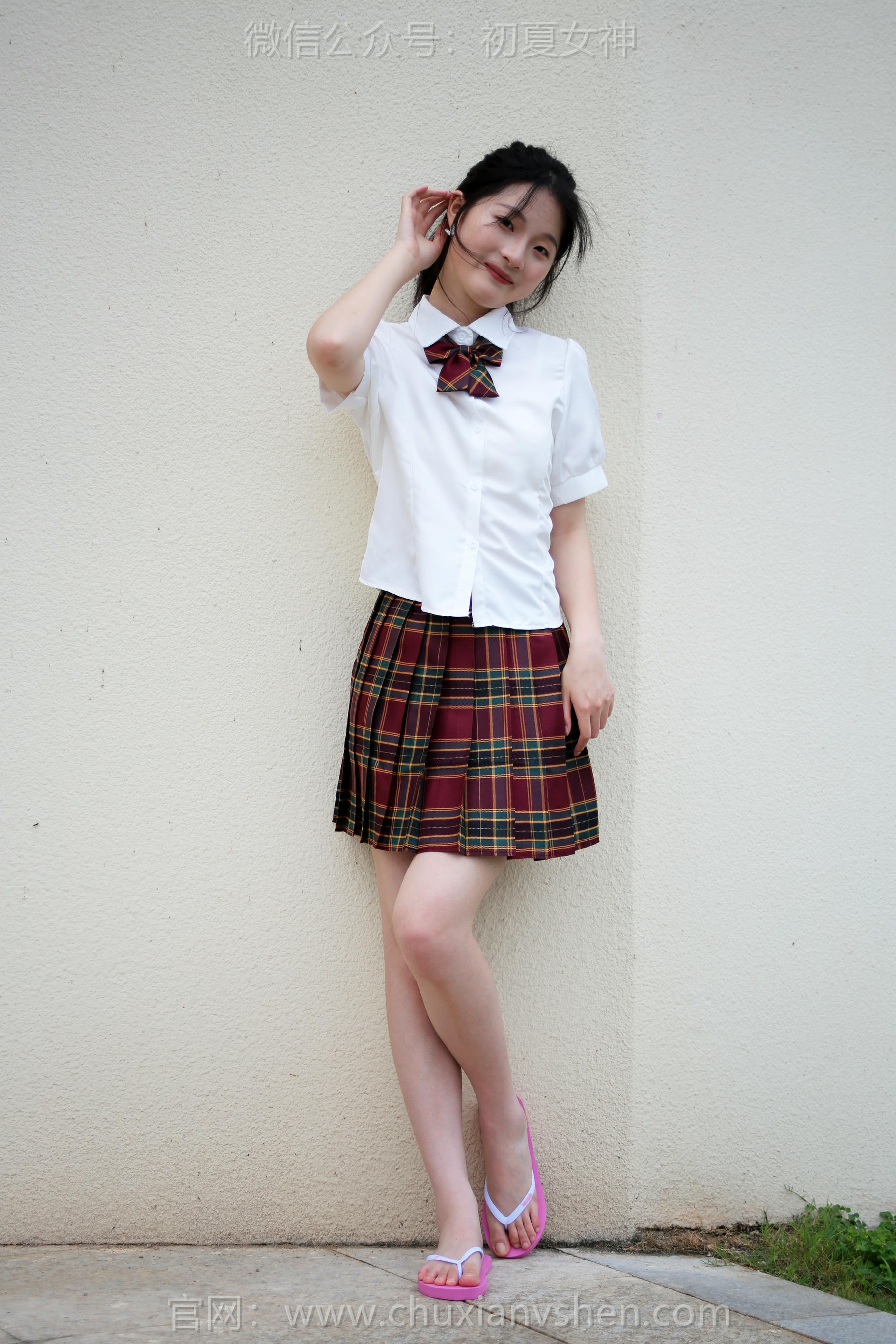 初夏女神 NO.251 安妮~【JK人字拖 [130P1V 4.99 GB]_第6集