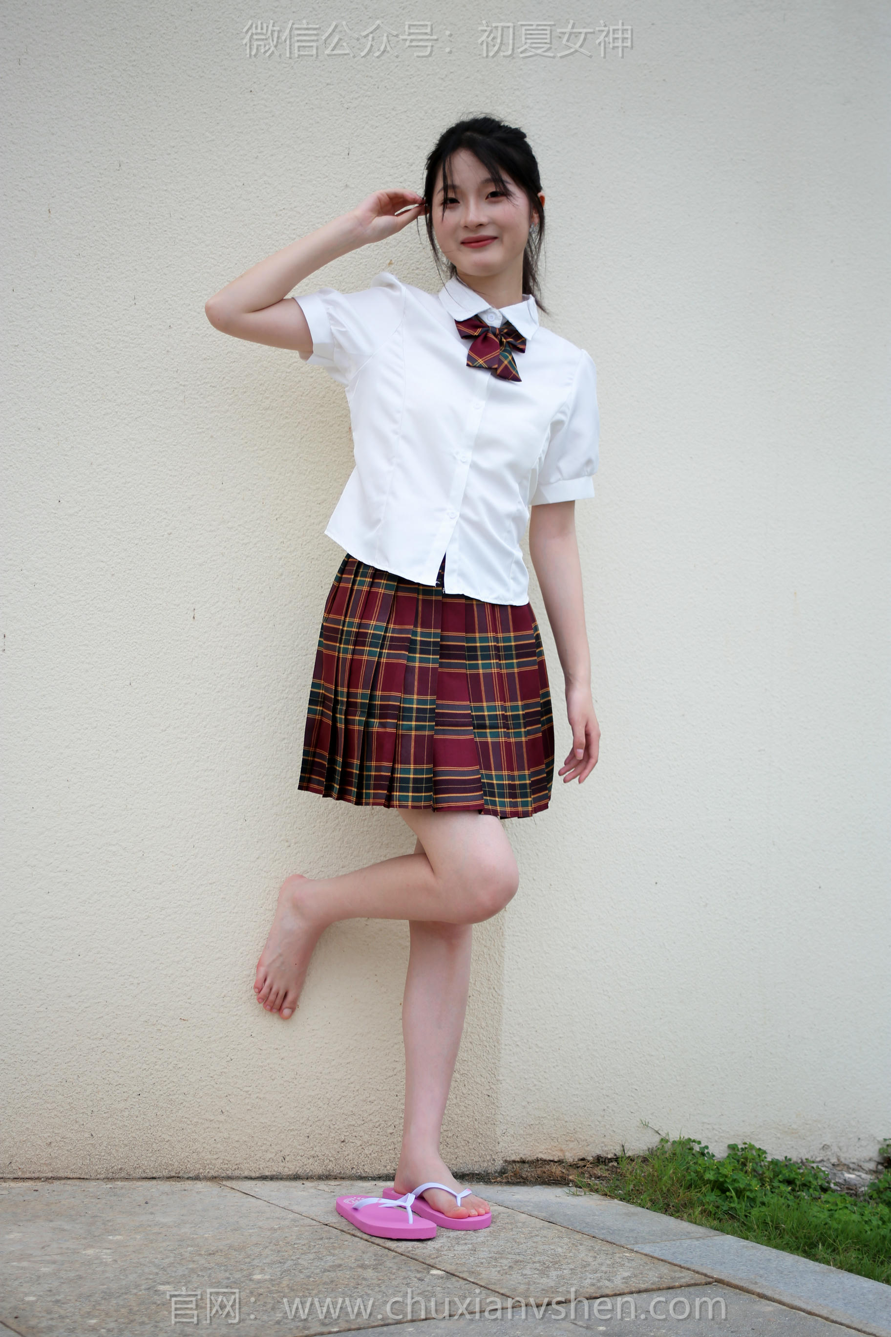 初夏女神 NO.251 安妮~【JK人字拖 [130P1V 4.99 GB]_第6集