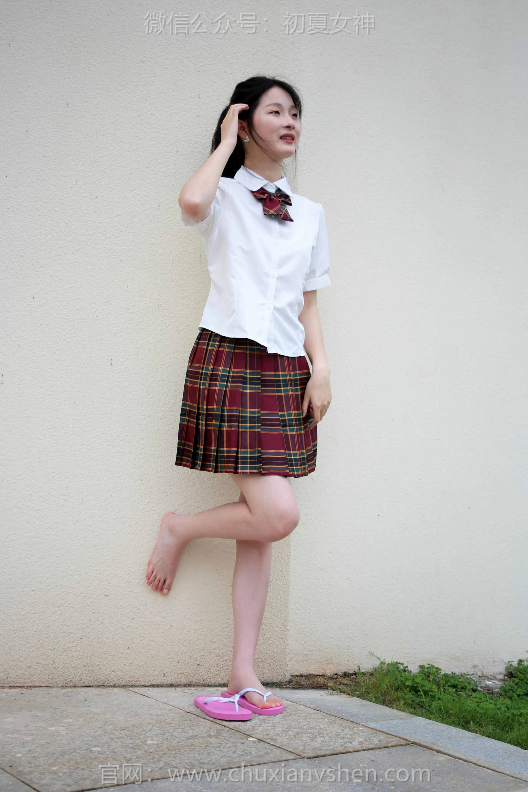 初夏女神 NO.251 安妮~【JK人字拖 [130P1V 4.99 GB]_第6集