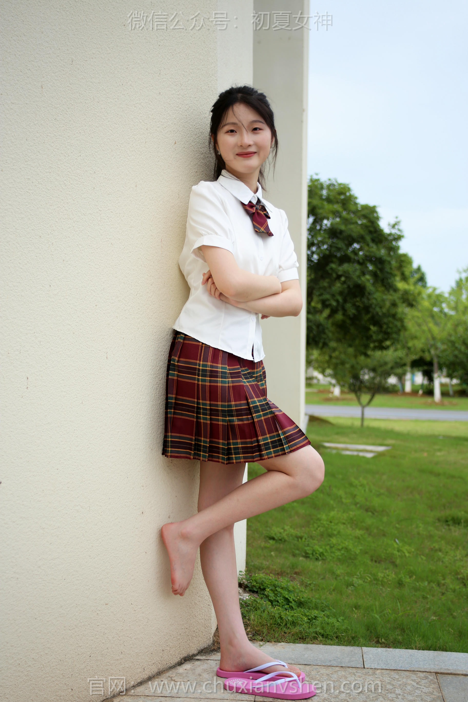 初夏女神 NO.251 安妮~【JK人字拖 [130P1V 4.99 GB]_第6集