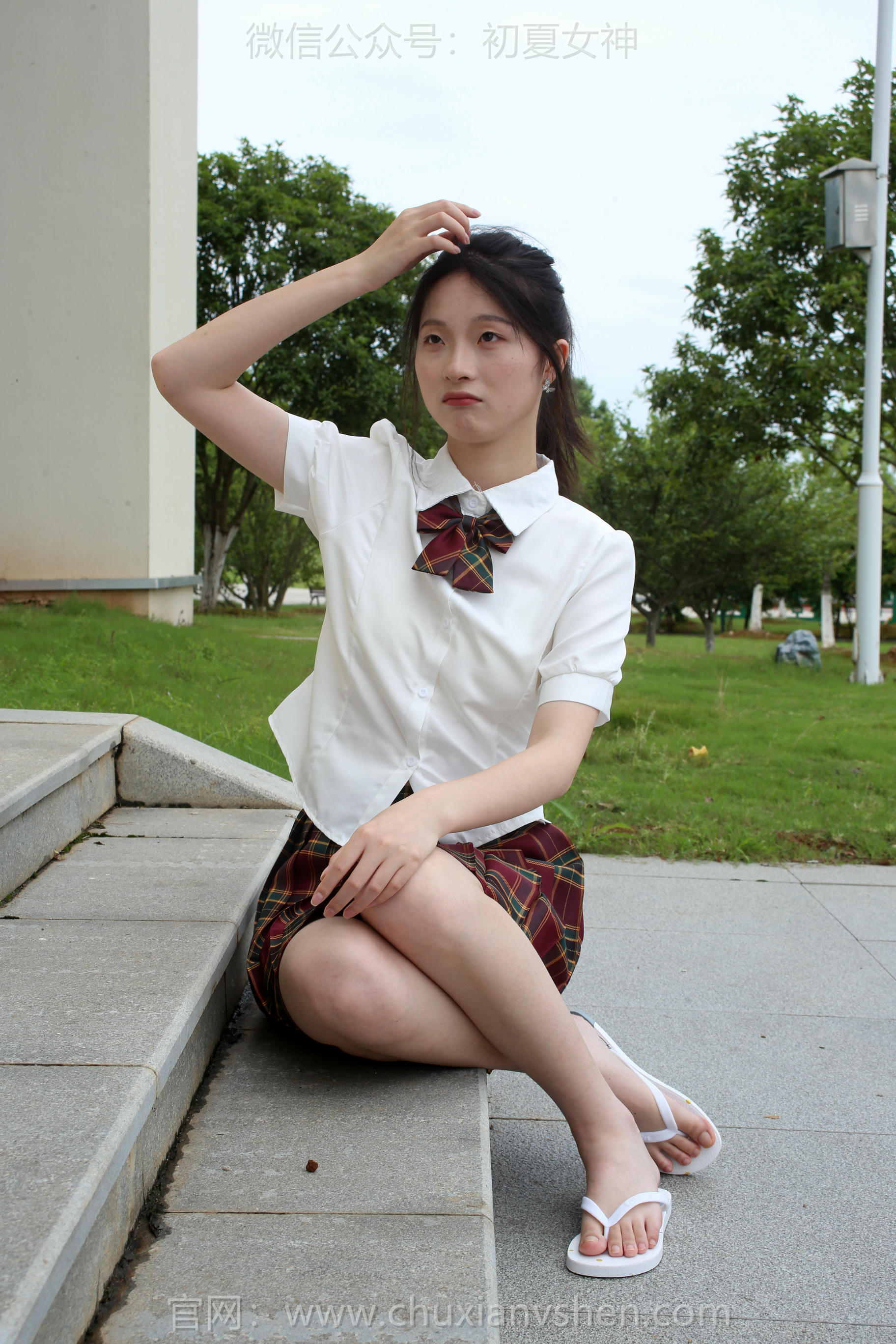 初夏女神 NO.251 安妮~【JK人字拖 [130P1V 4.99 GB]_第1集