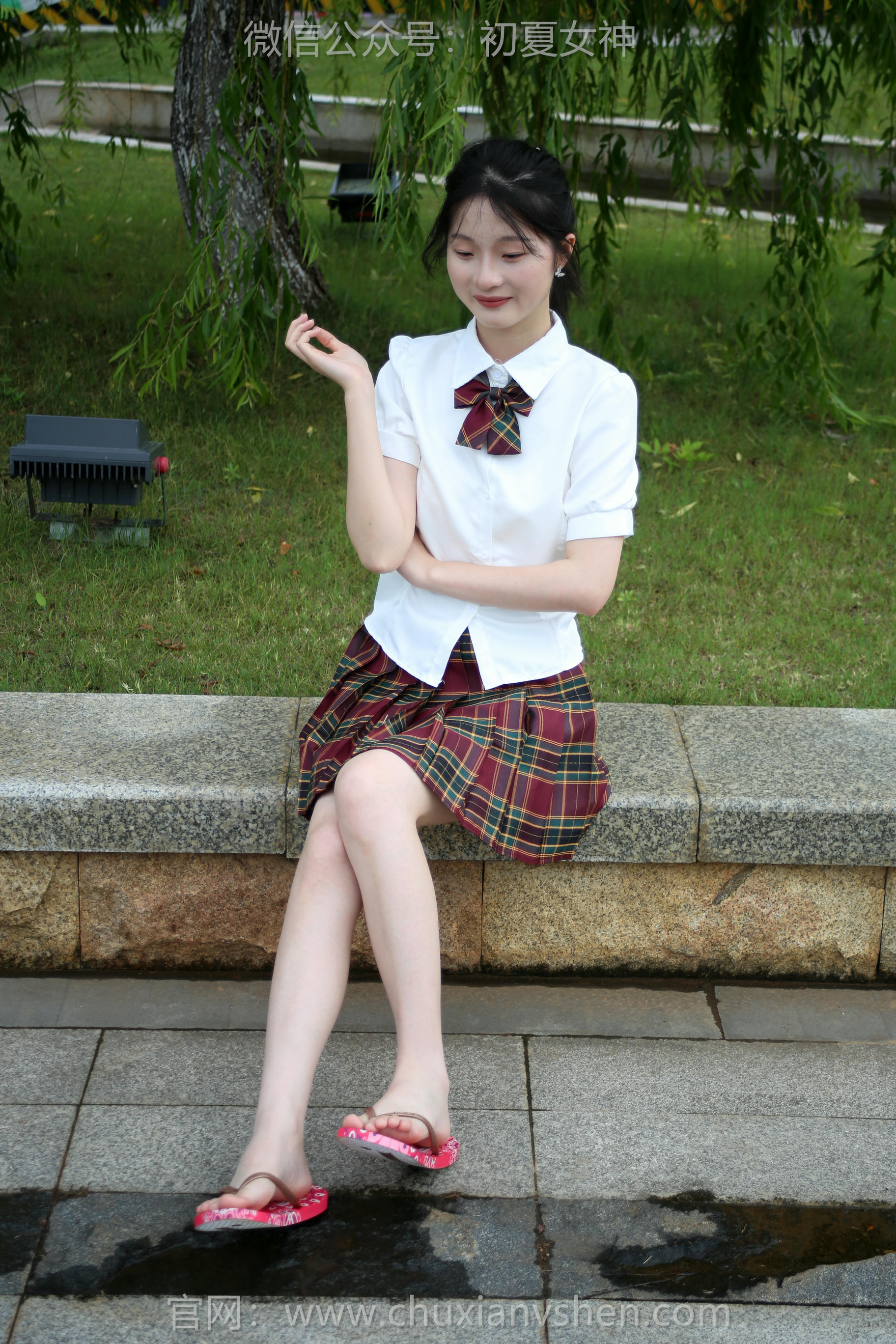 初夏女神 NO.251 安妮~【JK人字拖 [130P1V 4.99 GB]_第3集