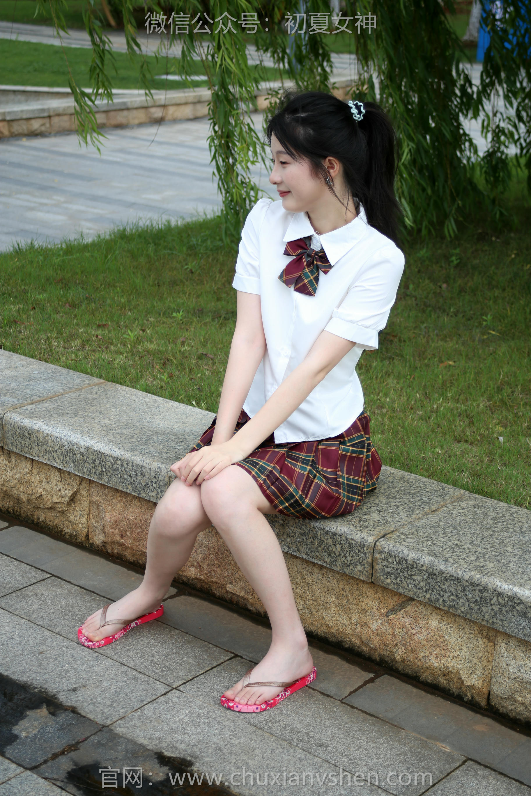 初夏女神 NO.251 安妮~【JK人字拖 [130P1V 4.99 GB]_第3集