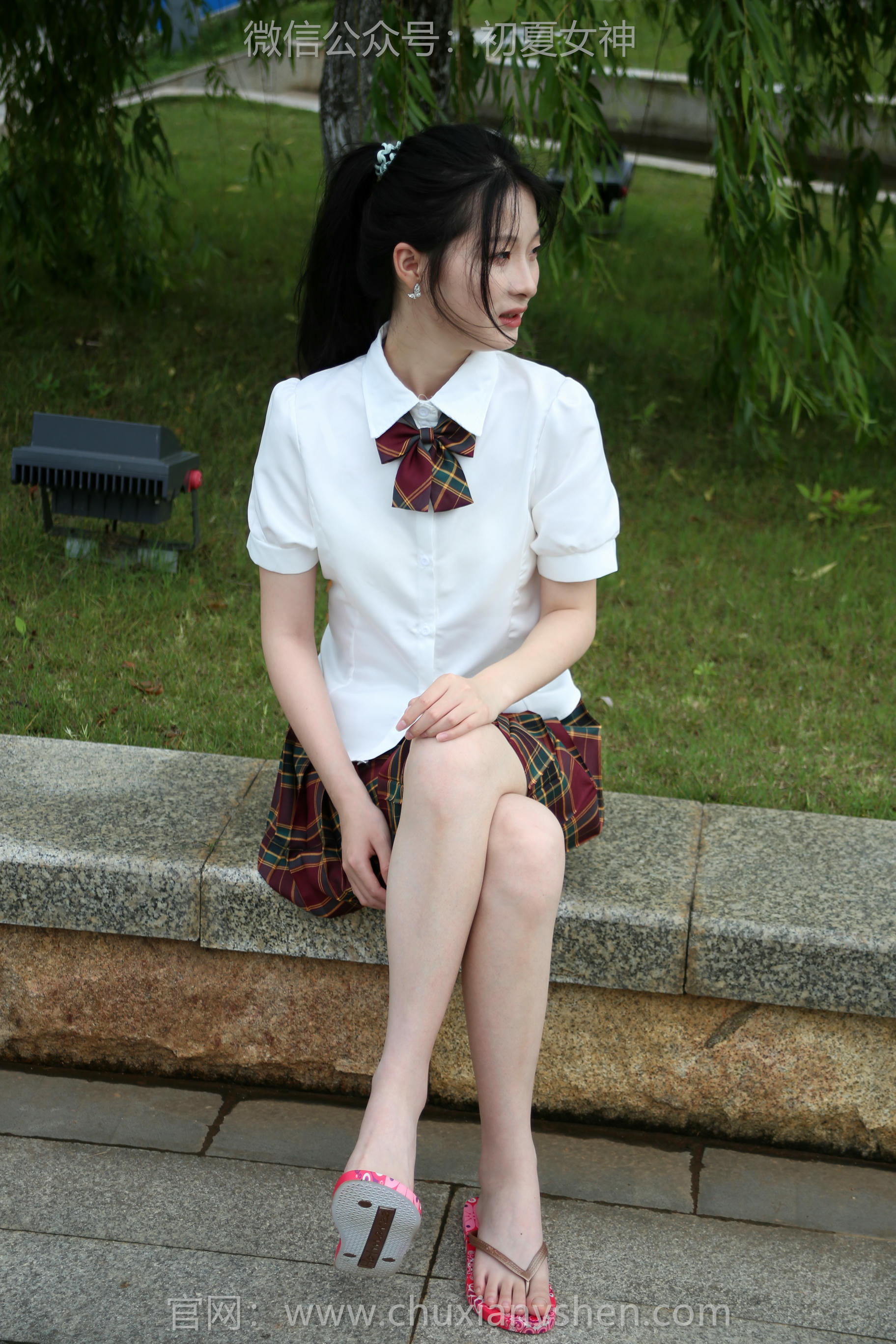 初夏女神 NO.251 安妮~【JK人字拖 [130P1V 4.99 GB]_第3集