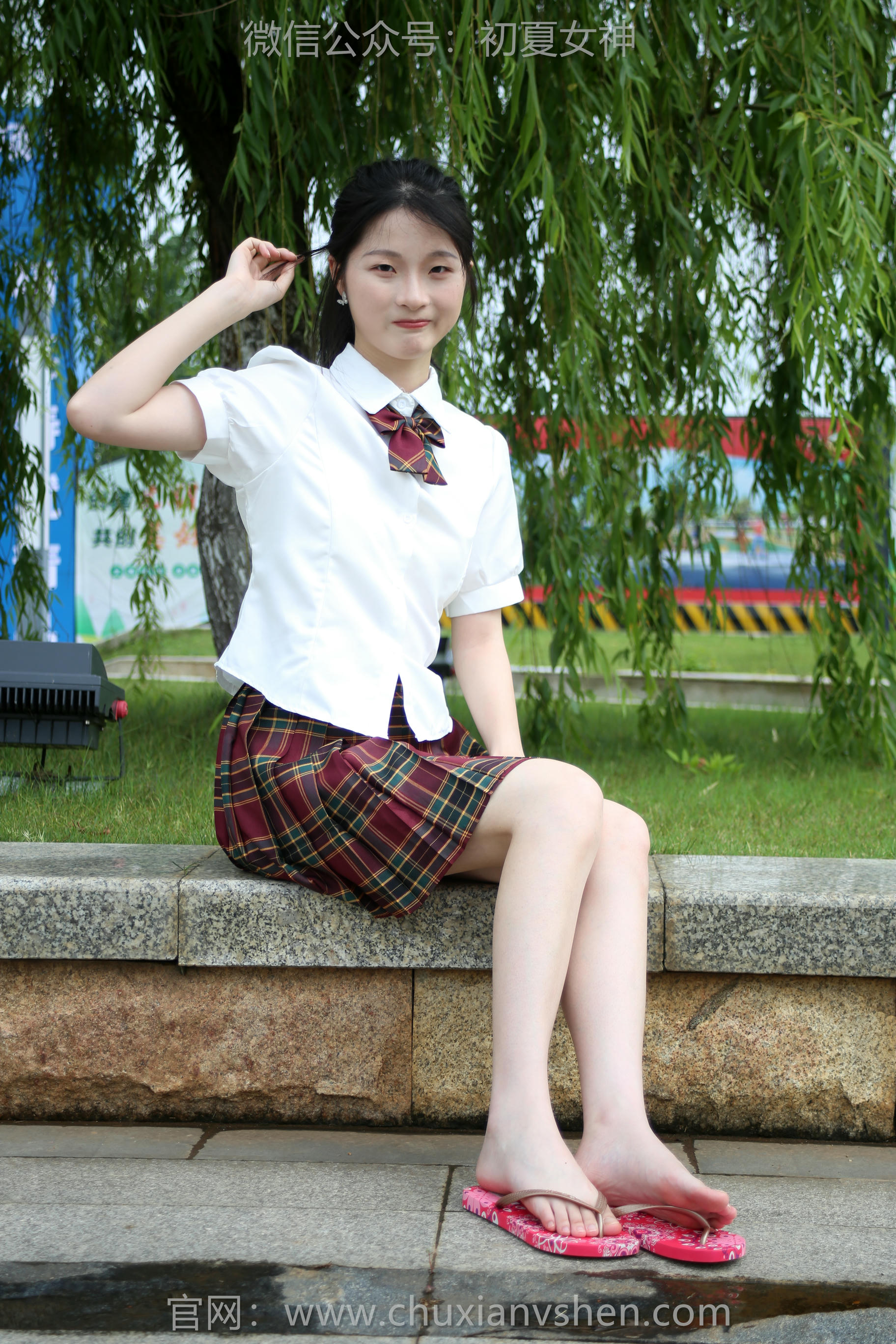 初夏女神 NO.251 安妮~【JK人字拖 [130P1V 4.99 GB]_第4集