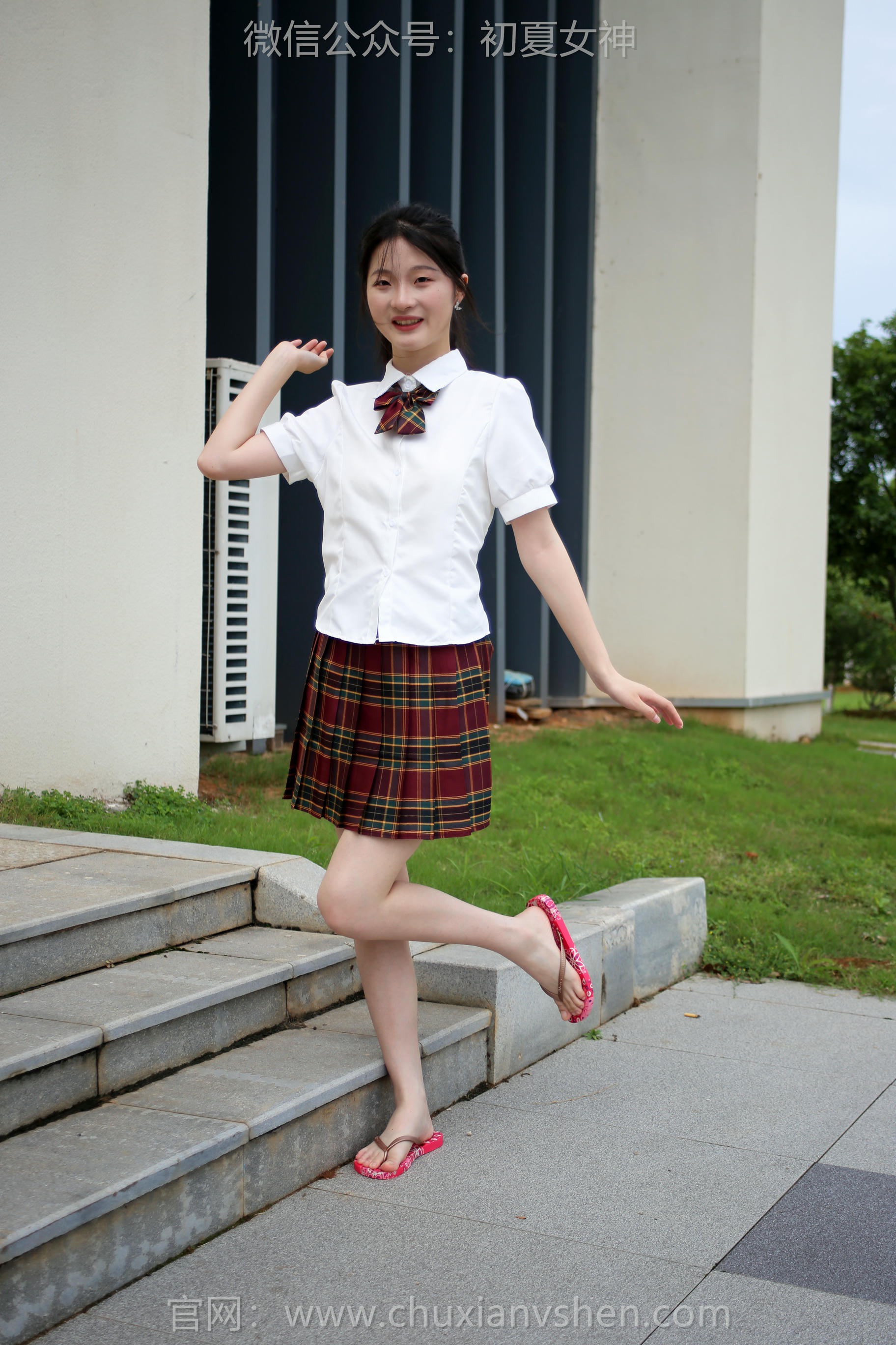 初夏女神 NO.251 安妮~【JK人字拖 [130P1V 4.99 GB]_第4集