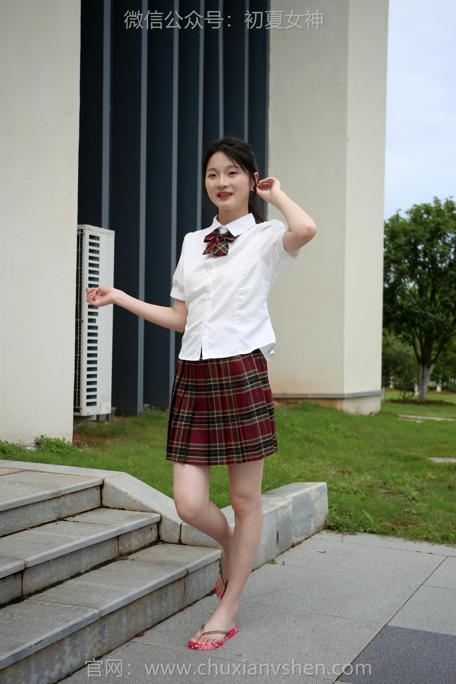 初夏女神 NO.251 安妮~【JK人字拖 [130P1V 4.99 GB]_第4集