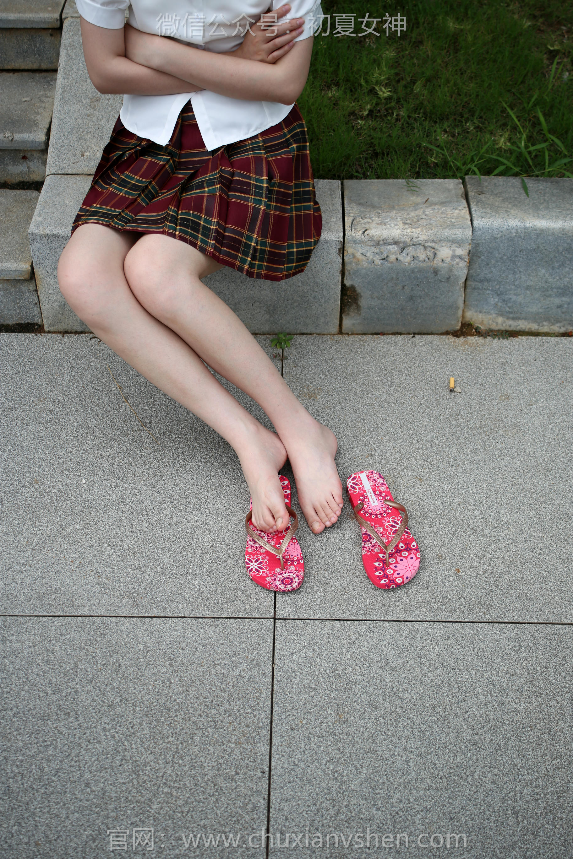 初夏女神 NO.251 安妮~【JK人字拖 [130P1V 4.99 GB]_第5集