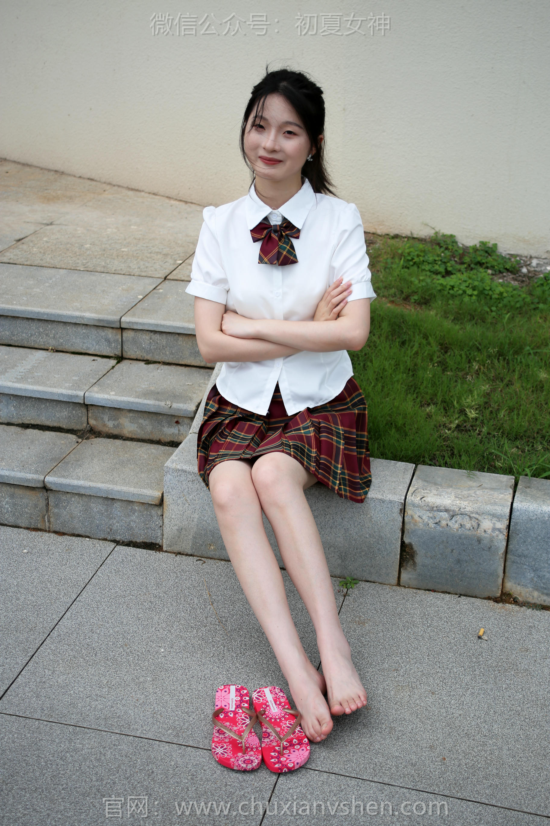 初夏女神 NO.251 安妮~【JK人字拖 [130P1V 4.99 GB]_第5集