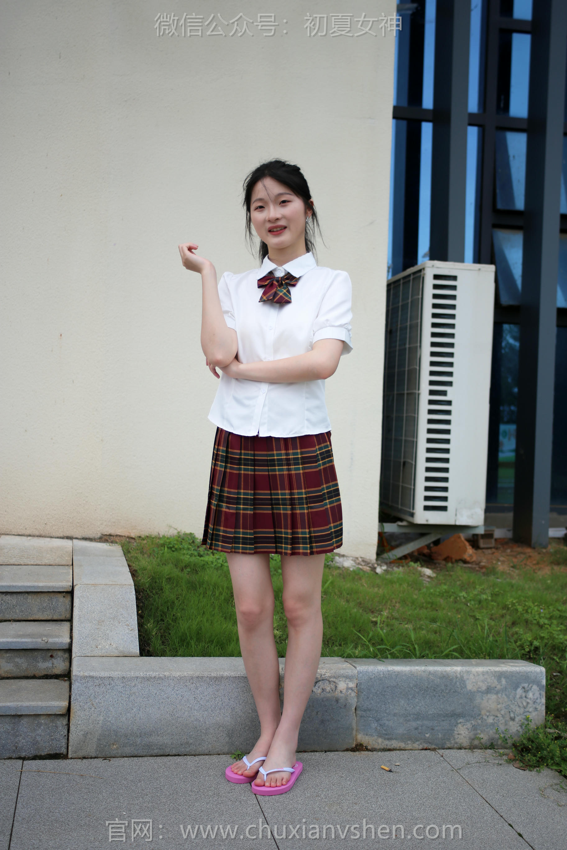 初夏女神 NO.251 安妮~【JK人字拖 [130P1V 4.99 GB]_第5集