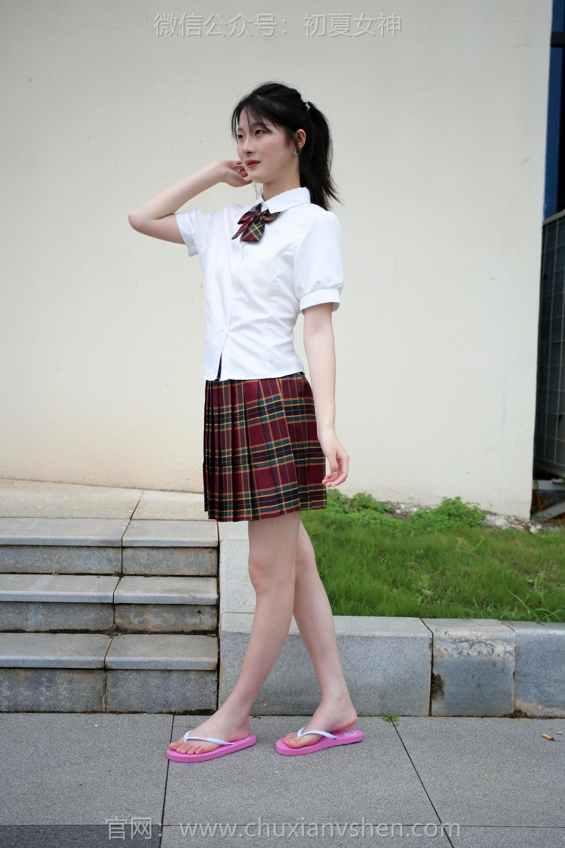 初夏女神 NO.251 安妮~【JK人字拖 [130P1V 4.99 GB]_第5集