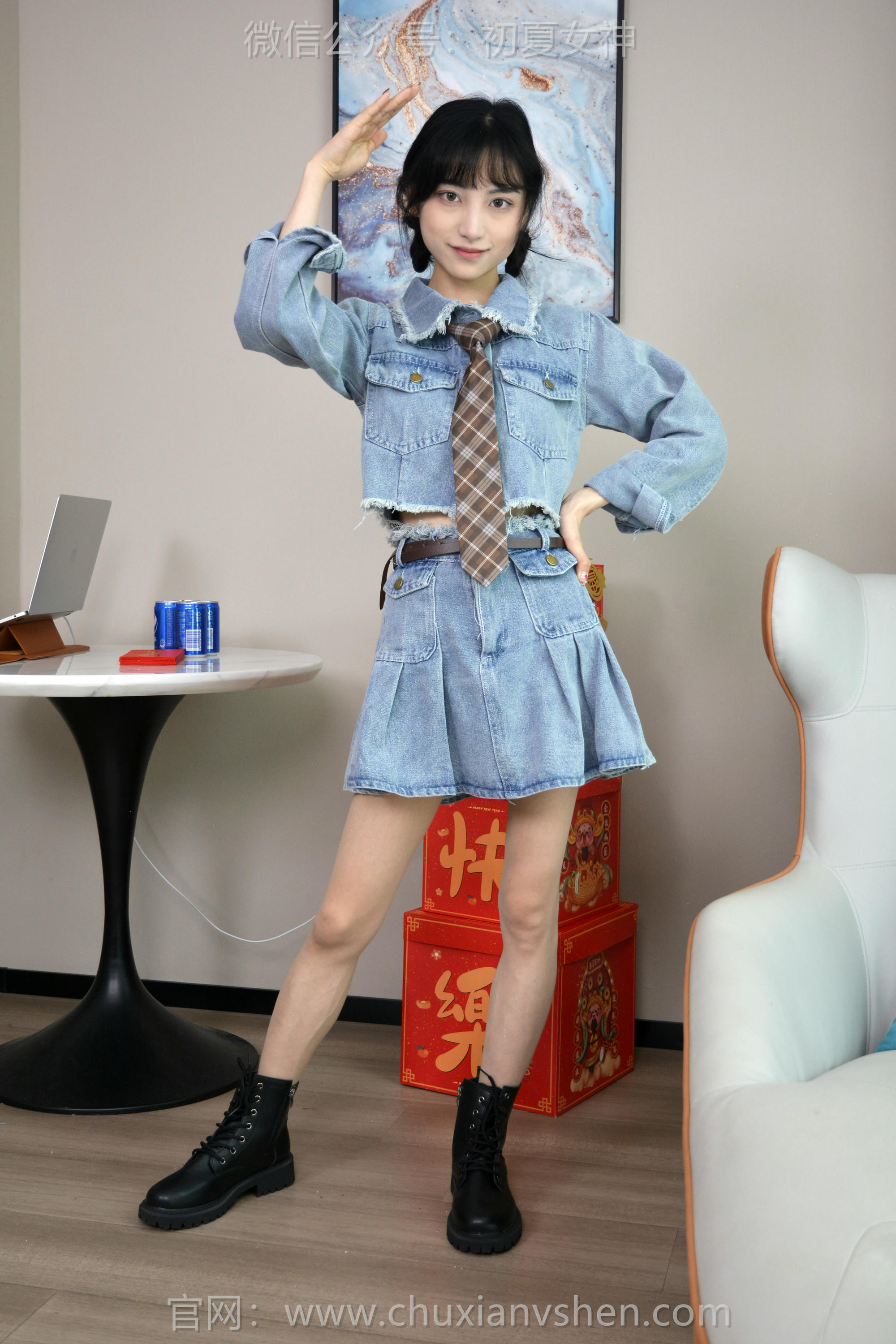 初夏女神 NO.252 柒柒~《浪漫牛仔》[140P1V 6.22GB]_第1集