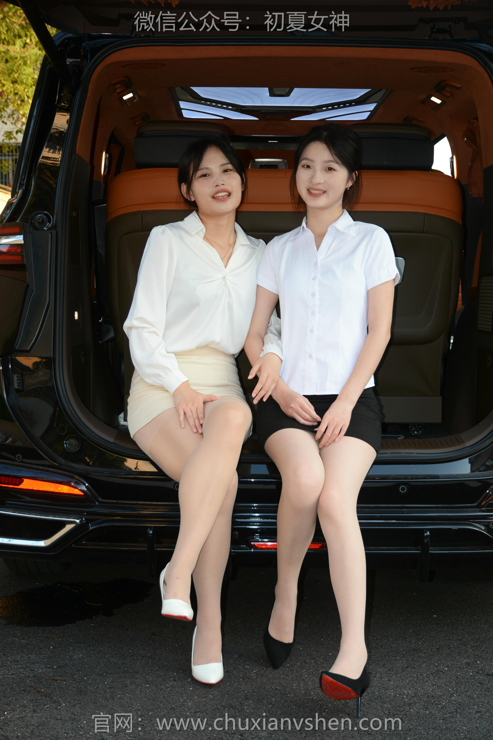 初夏女神 NO.272 安妮、幺幺~【浅装车模】我俩今天扮一次车模哈 [100P1V 4.04 GB]_第4集