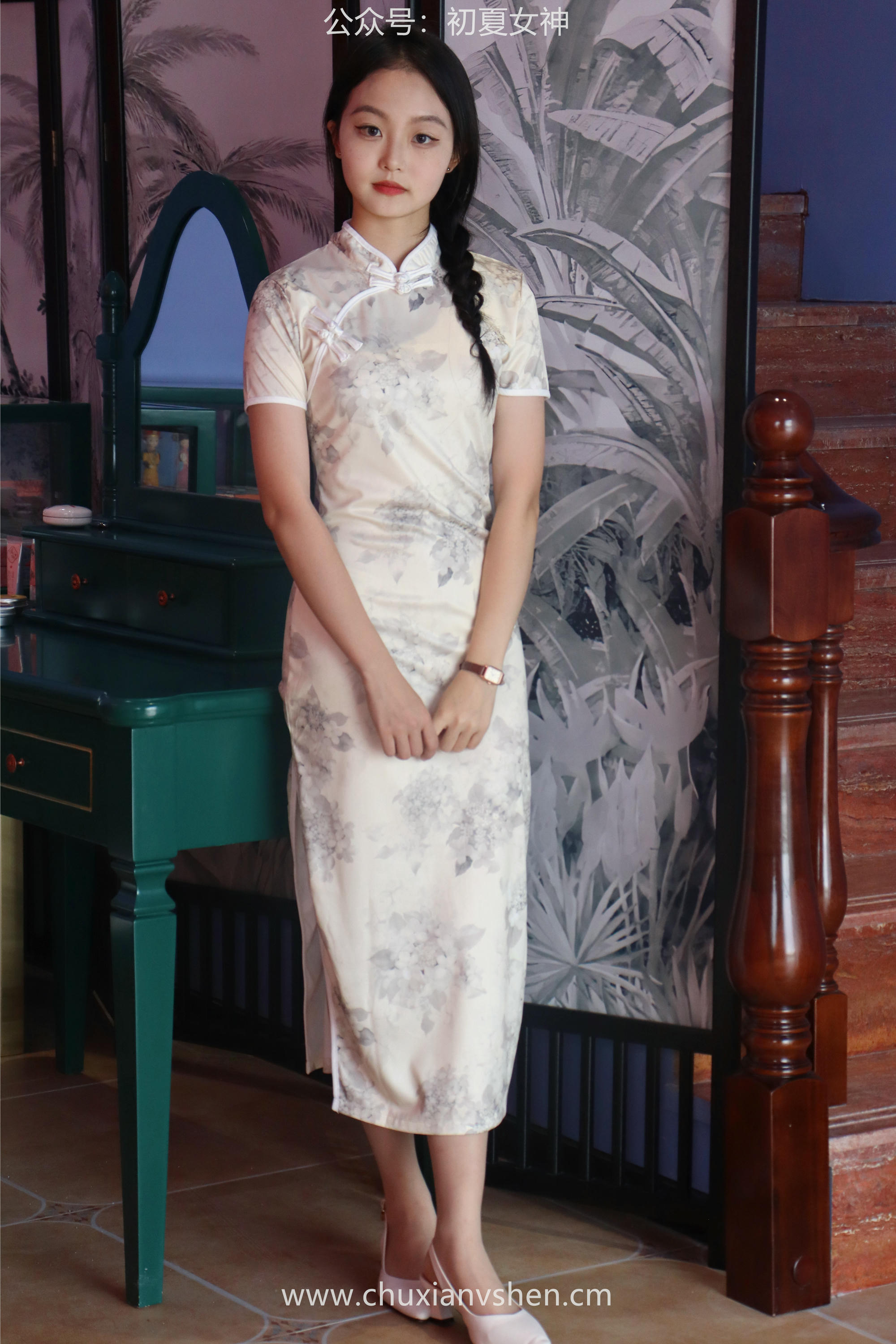 初夏女神 NO.049 双双 旗袍少女[203P+1V／6.58GB]_第7集