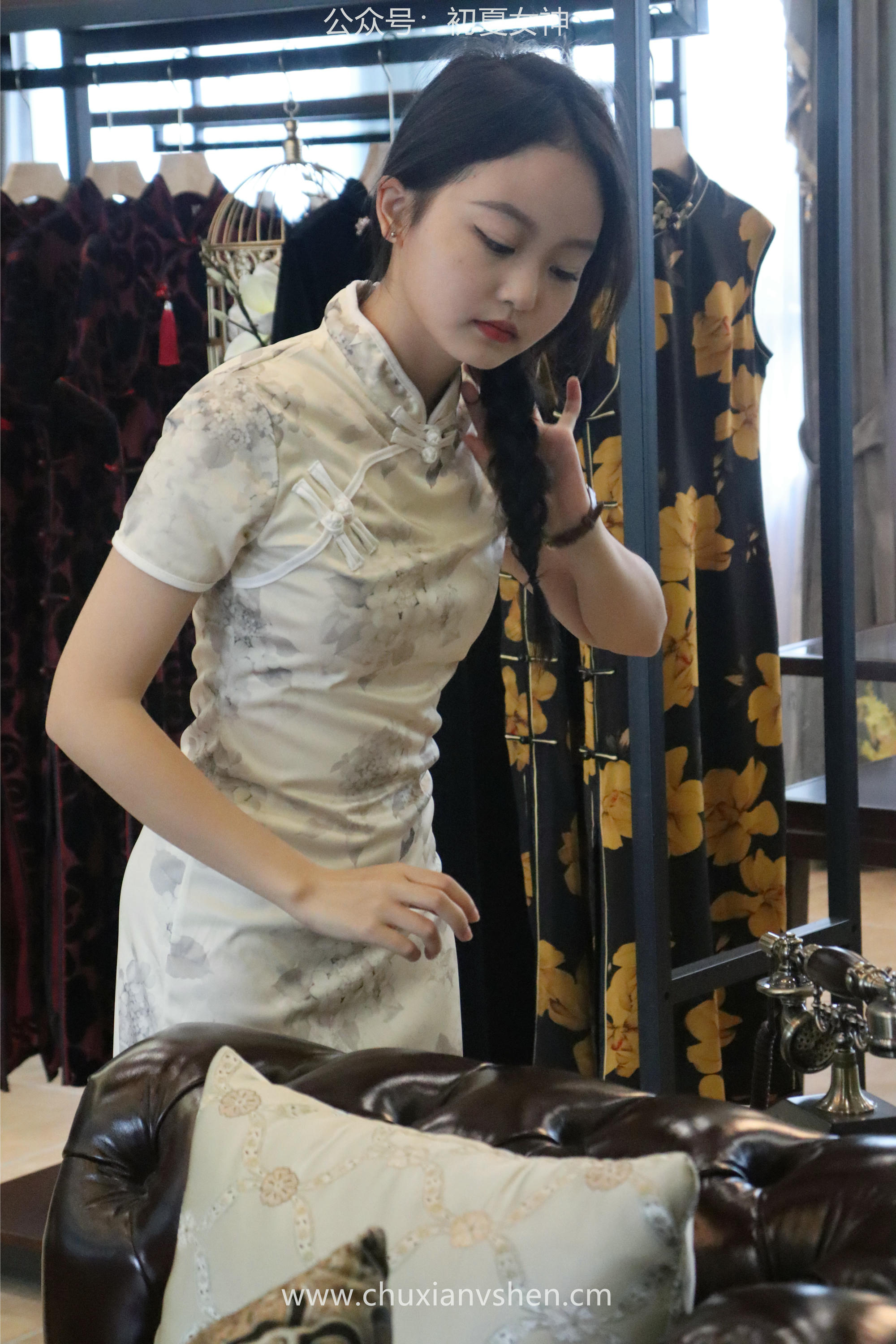 初夏女神 NO.049 双双 旗袍少女[203P+1V／6.58GB]_第8集