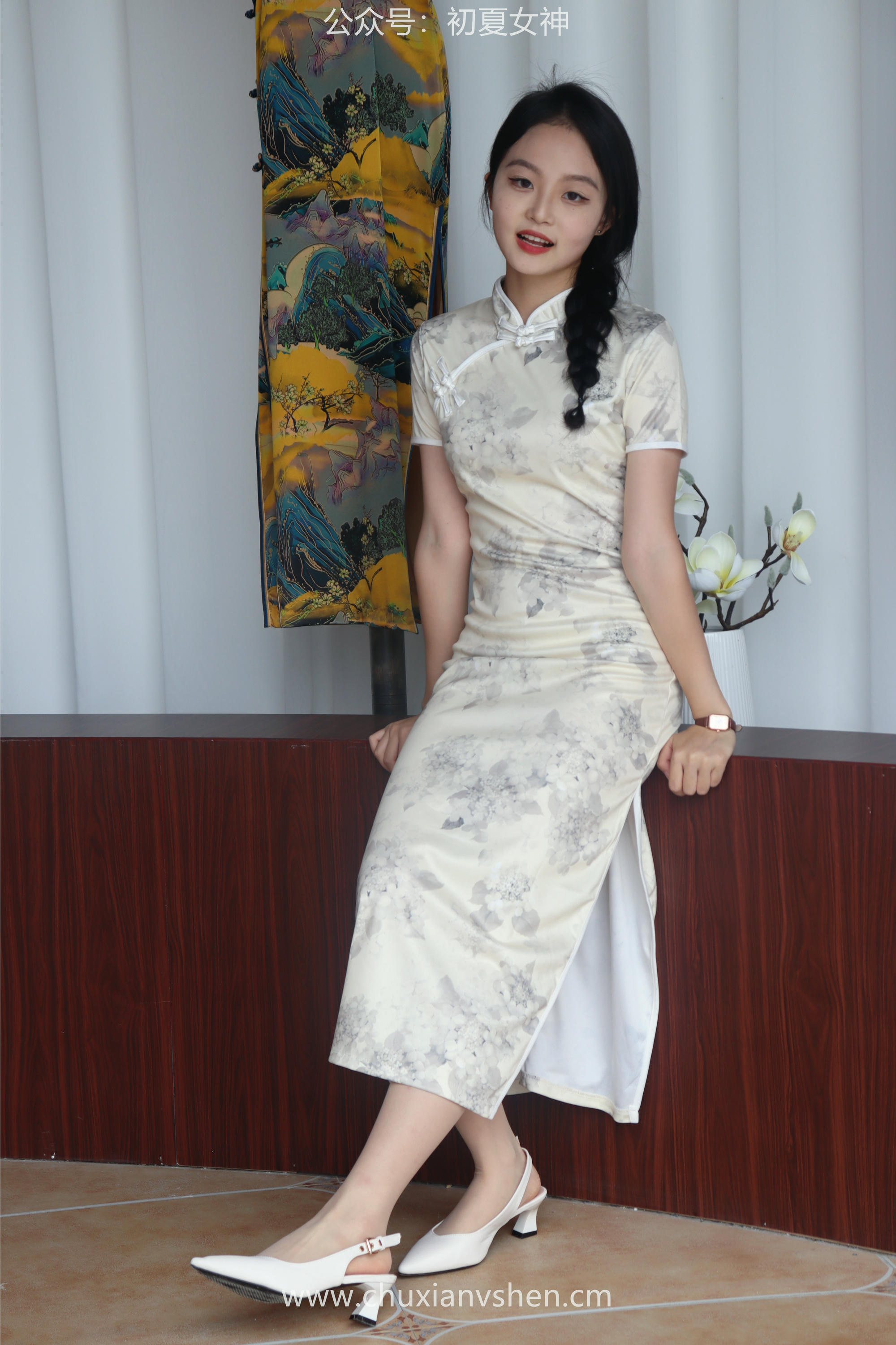 初夏女神 NO.049 双双 旗袍少女[203P+1V／6.58GB]_第8集