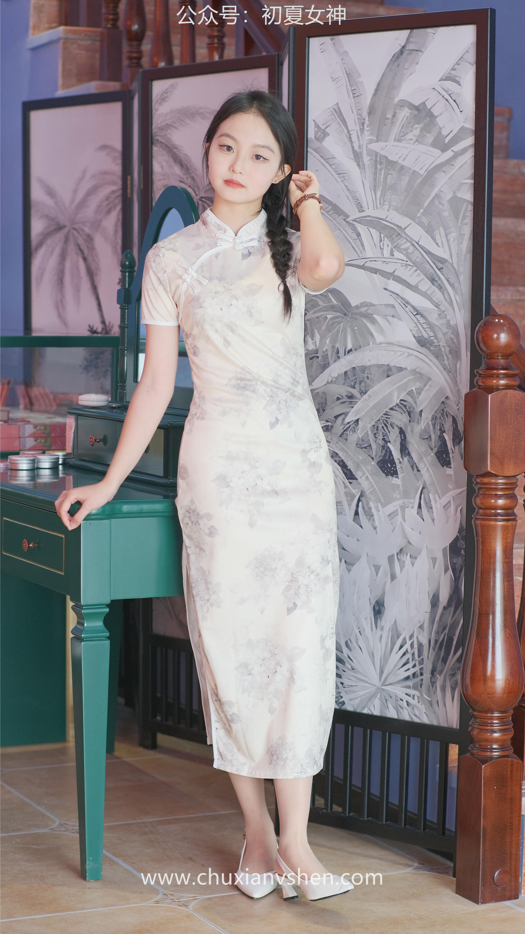 初夏女神 NO.049 双双 旗袍少女[203P+1V／6.58GB]_第2集