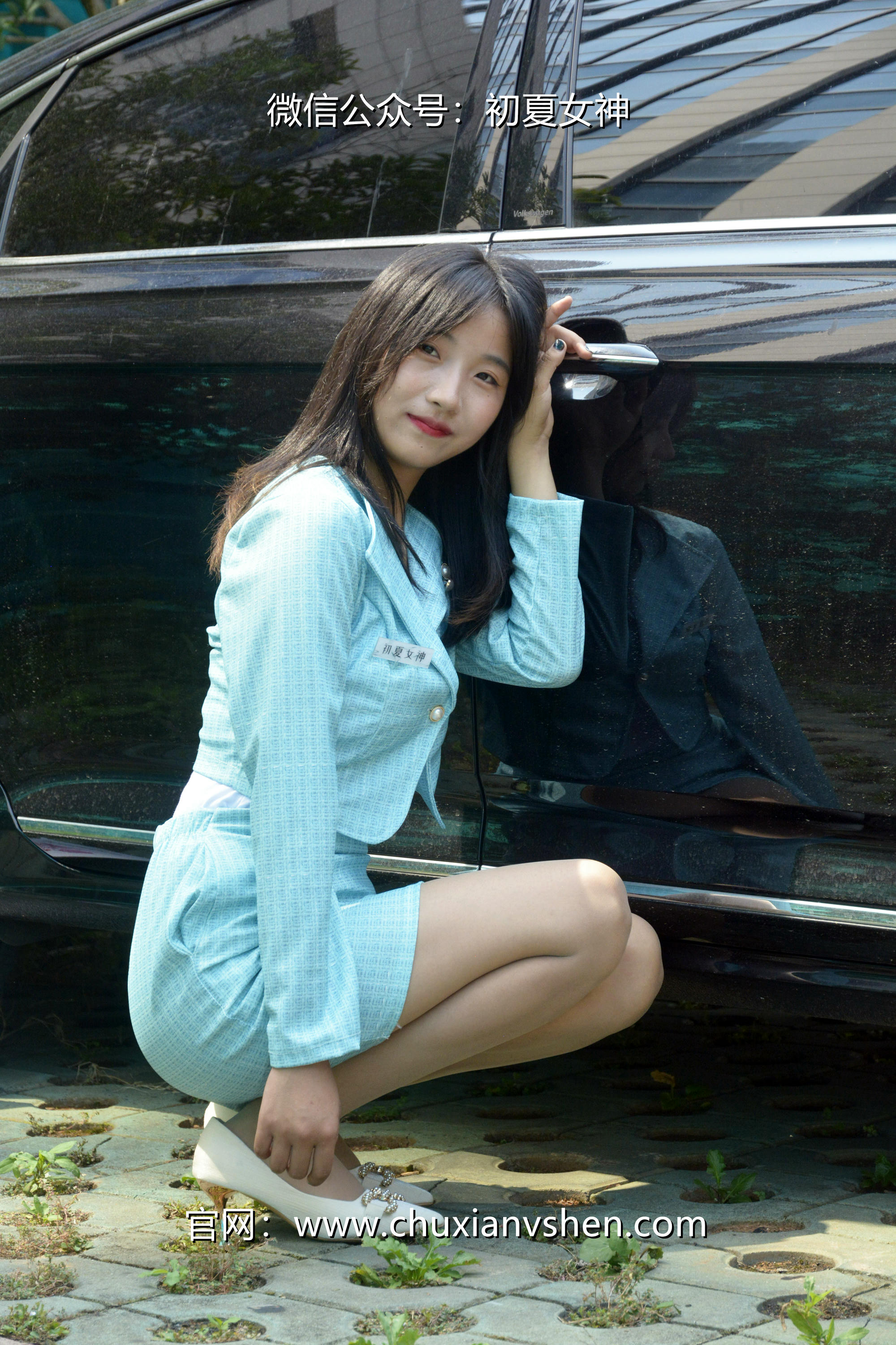 初夏女神 NO.022  点点 浅蓝正装[160P+1V／4.93GB]_第2集