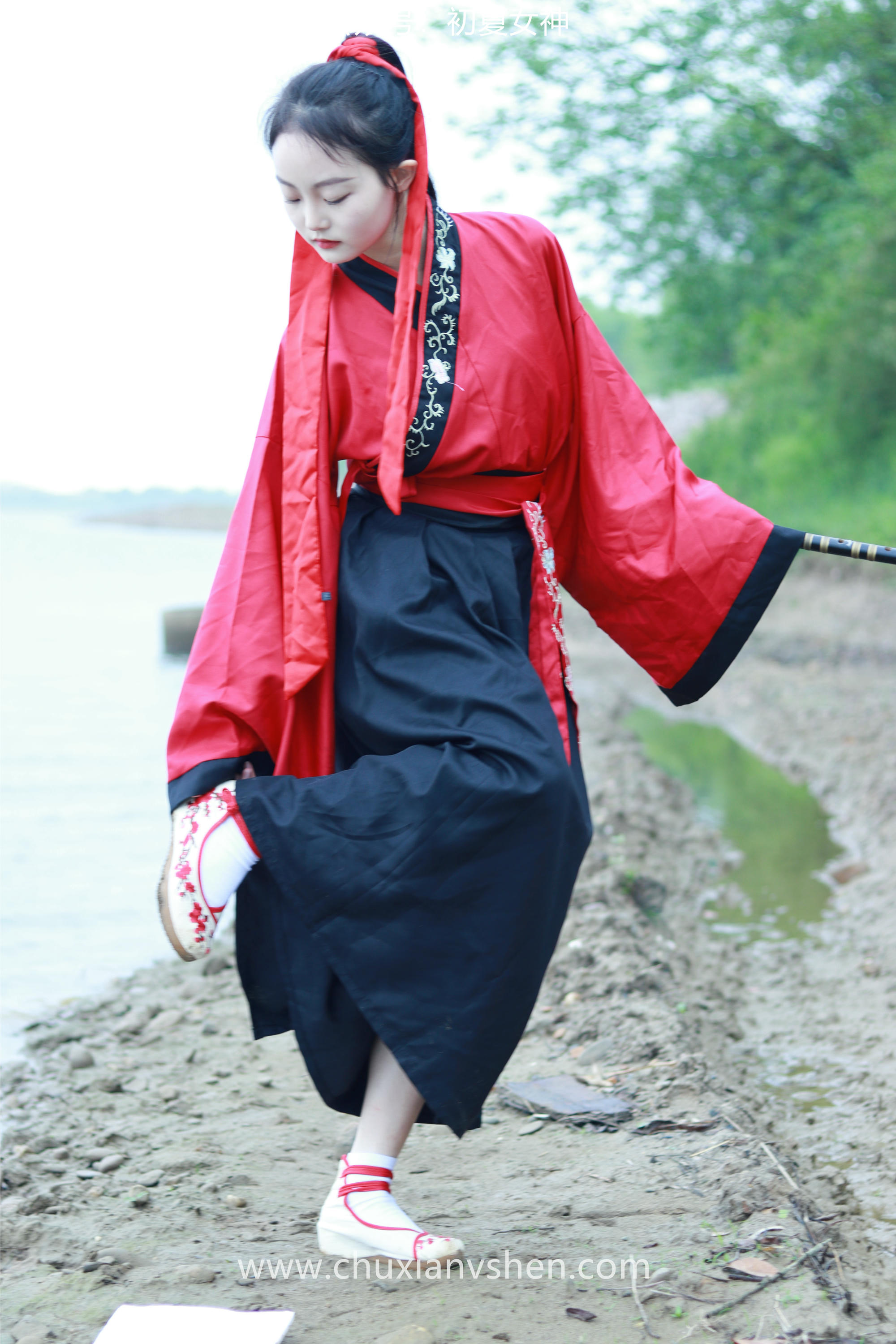 初夏女神 NO.051 双双&点点 剑侠情缘[168P+1V／6.34GB]_第6集