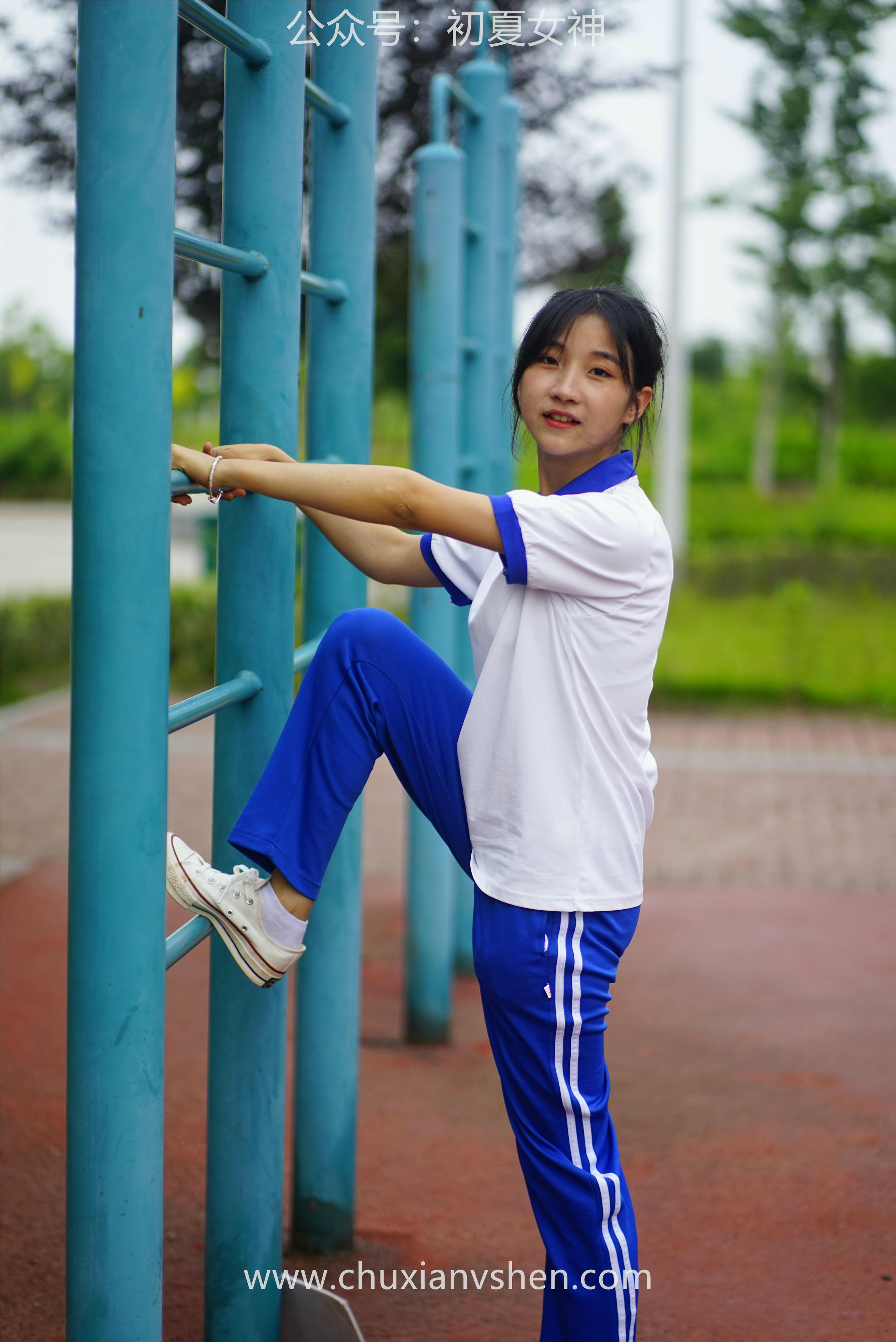 初夏女神 NO.063 点点 跳远运动[171P+2V／6.64GB]_第6集