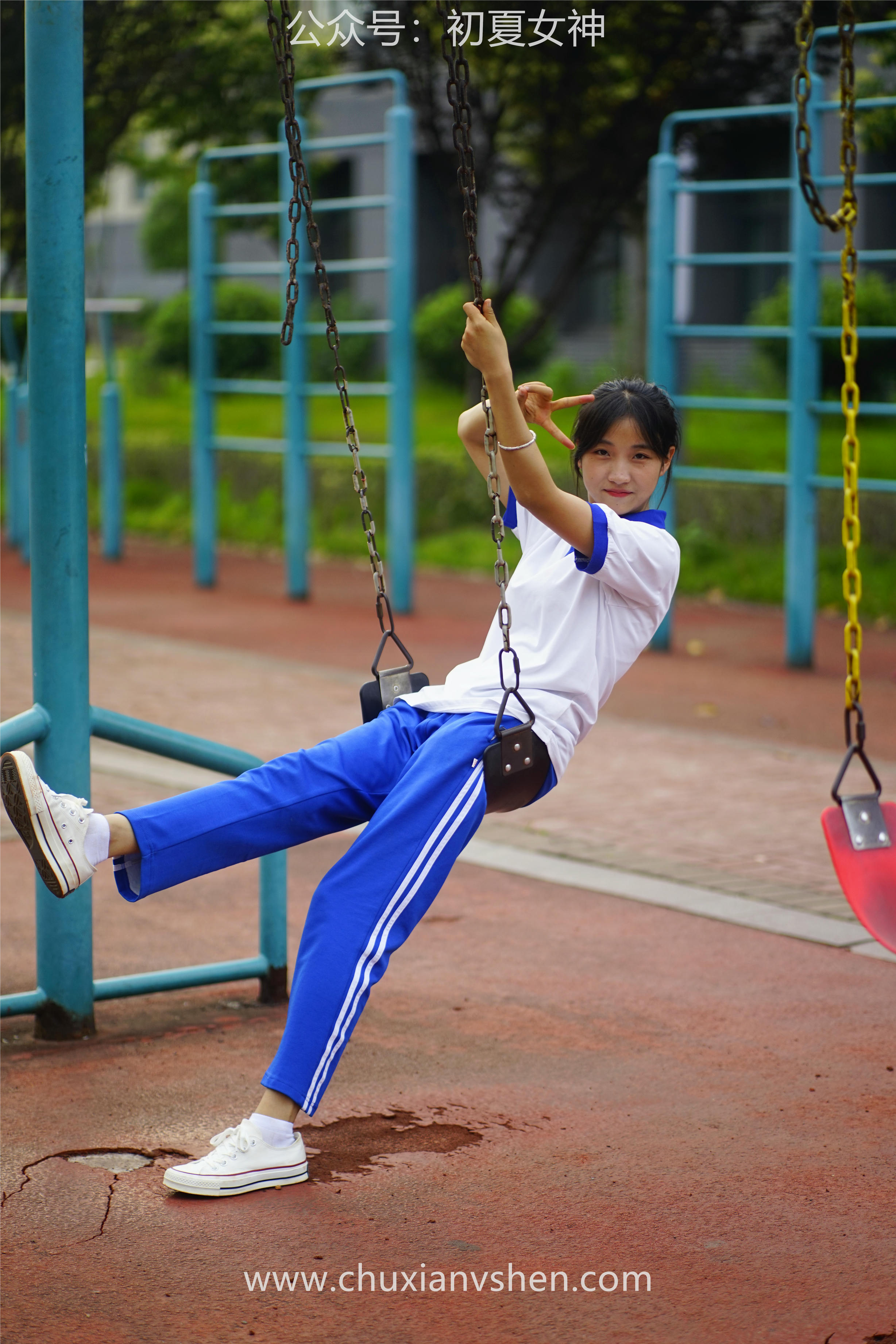 初夏女神 NO.063 点点 跳远运动[171P+2V／6.64GB]_第7集