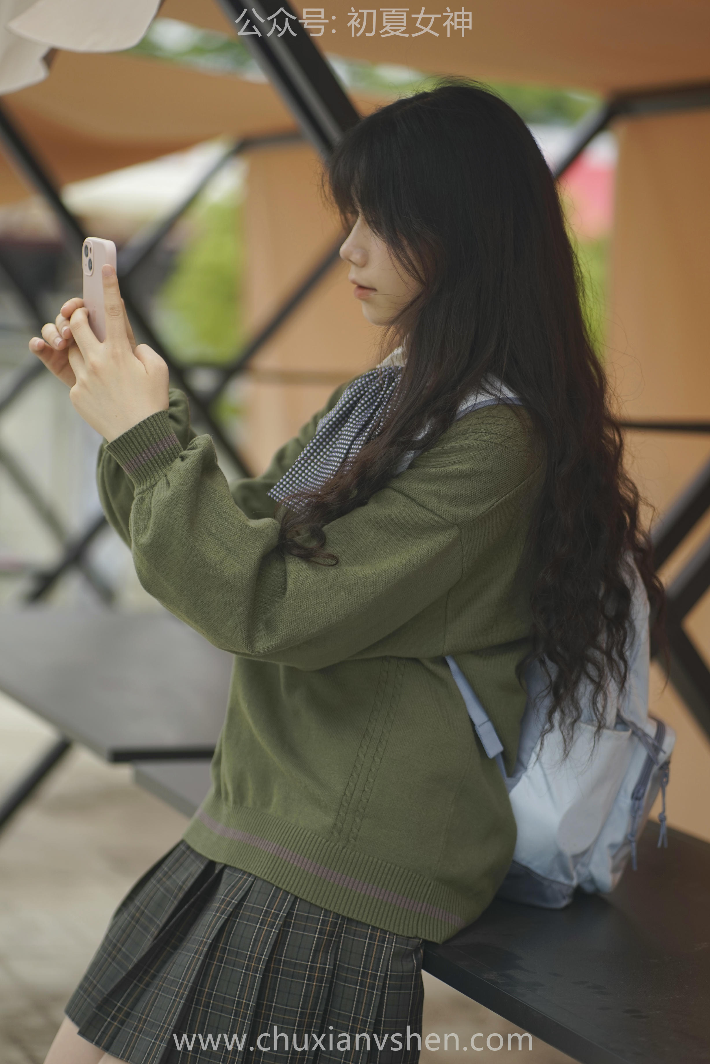 初夏女神 NO.064 欢欢 新晋学妹-学妹的一天[164P+1V／8.72GB]_第6集