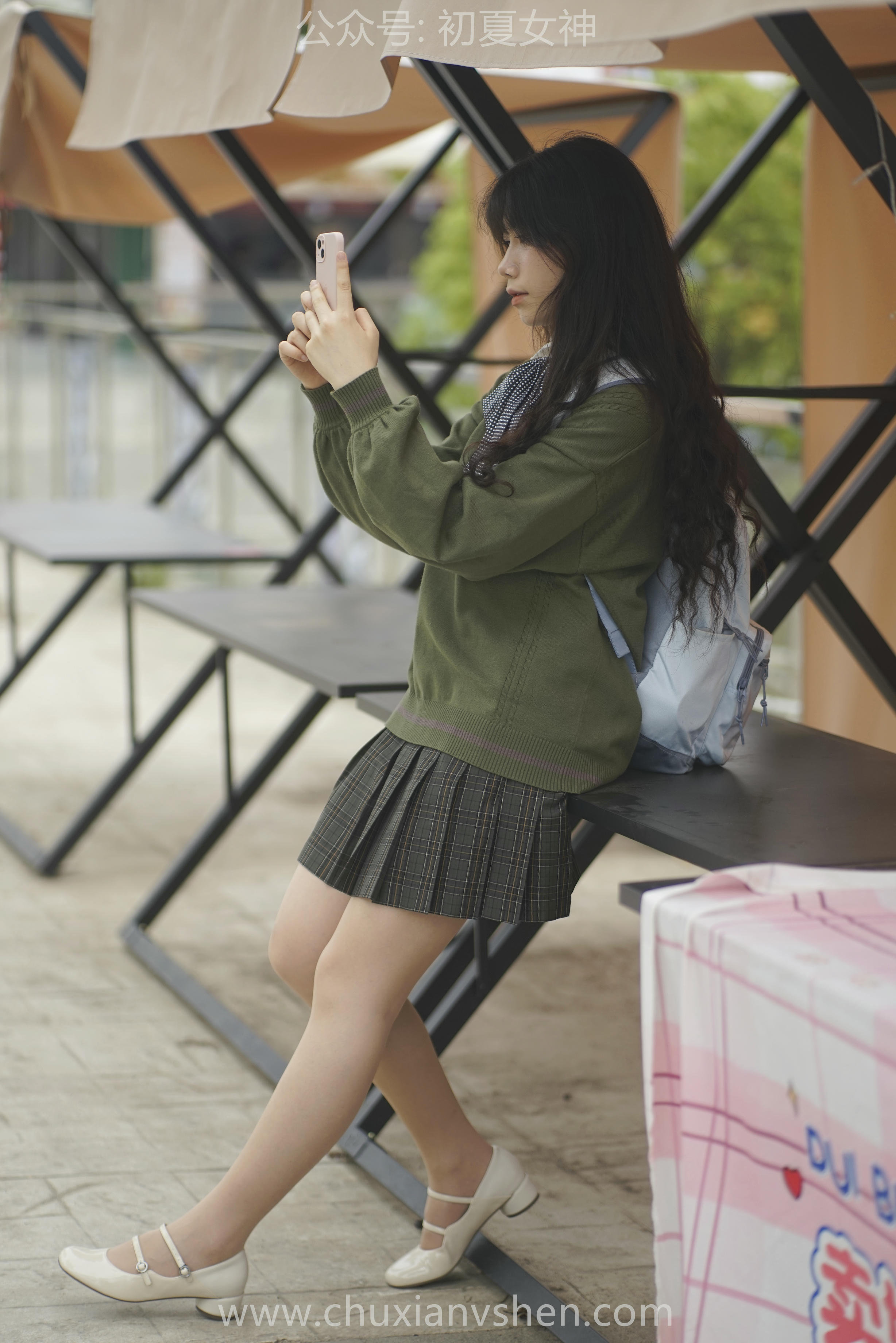 初夏女神 NO.064 欢欢 新晋学妹-学妹的一天[164P+1V／8.72GB]_第6集