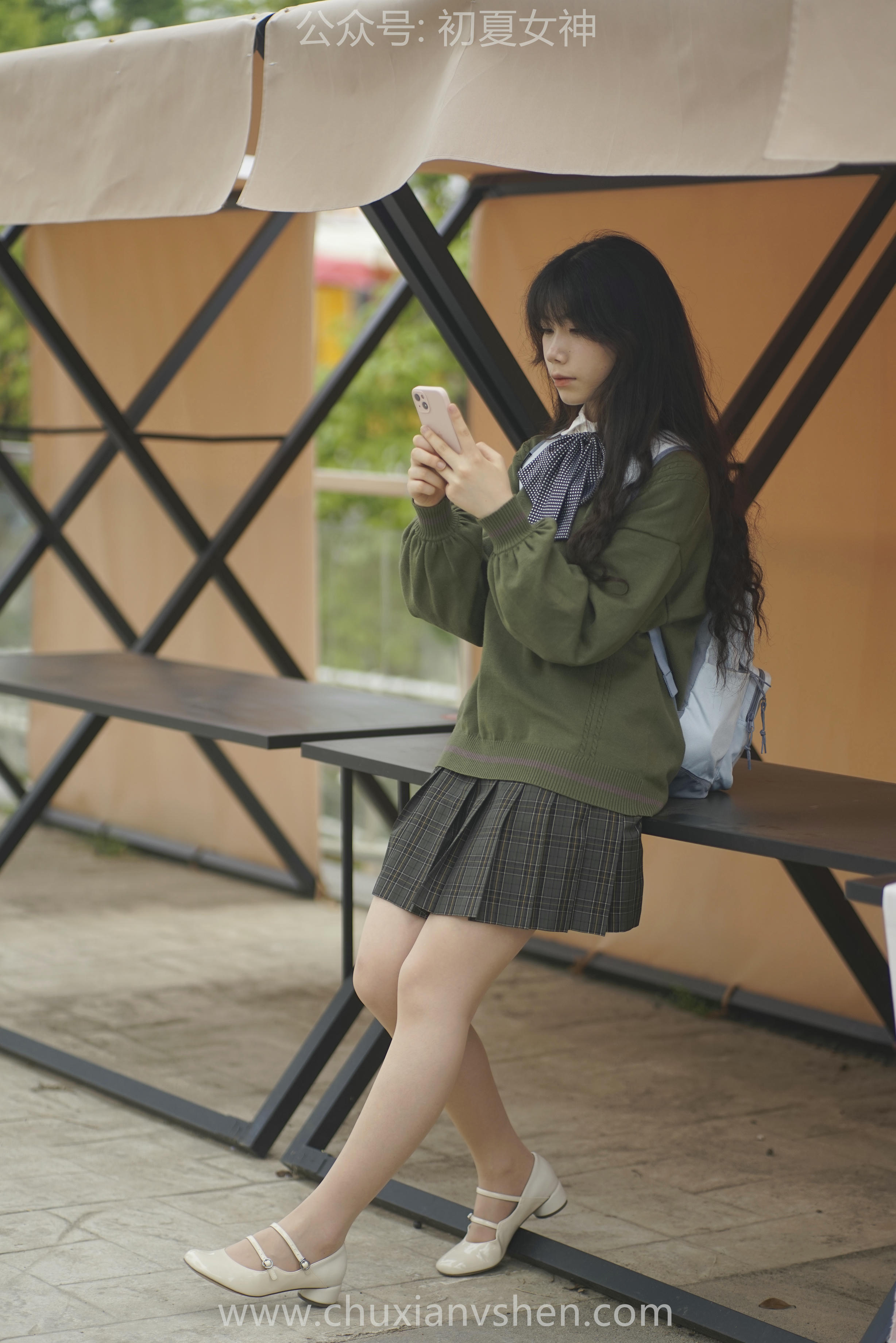 初夏女神 NO.064 欢欢 新晋学妹-学妹的一天[164P+1V／8.72GB]_第6集